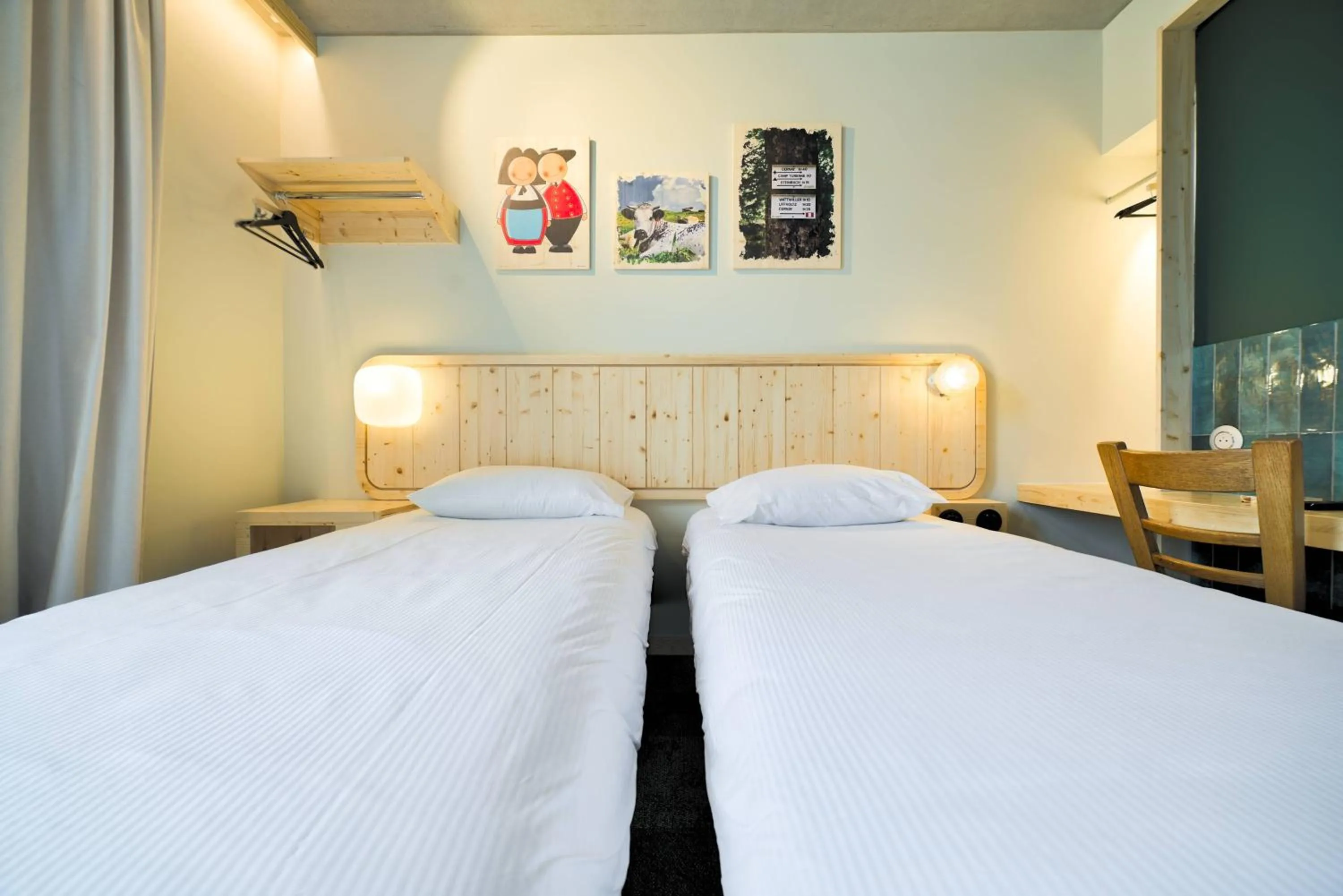 Bed in greet hotel Cernay Mulhouse