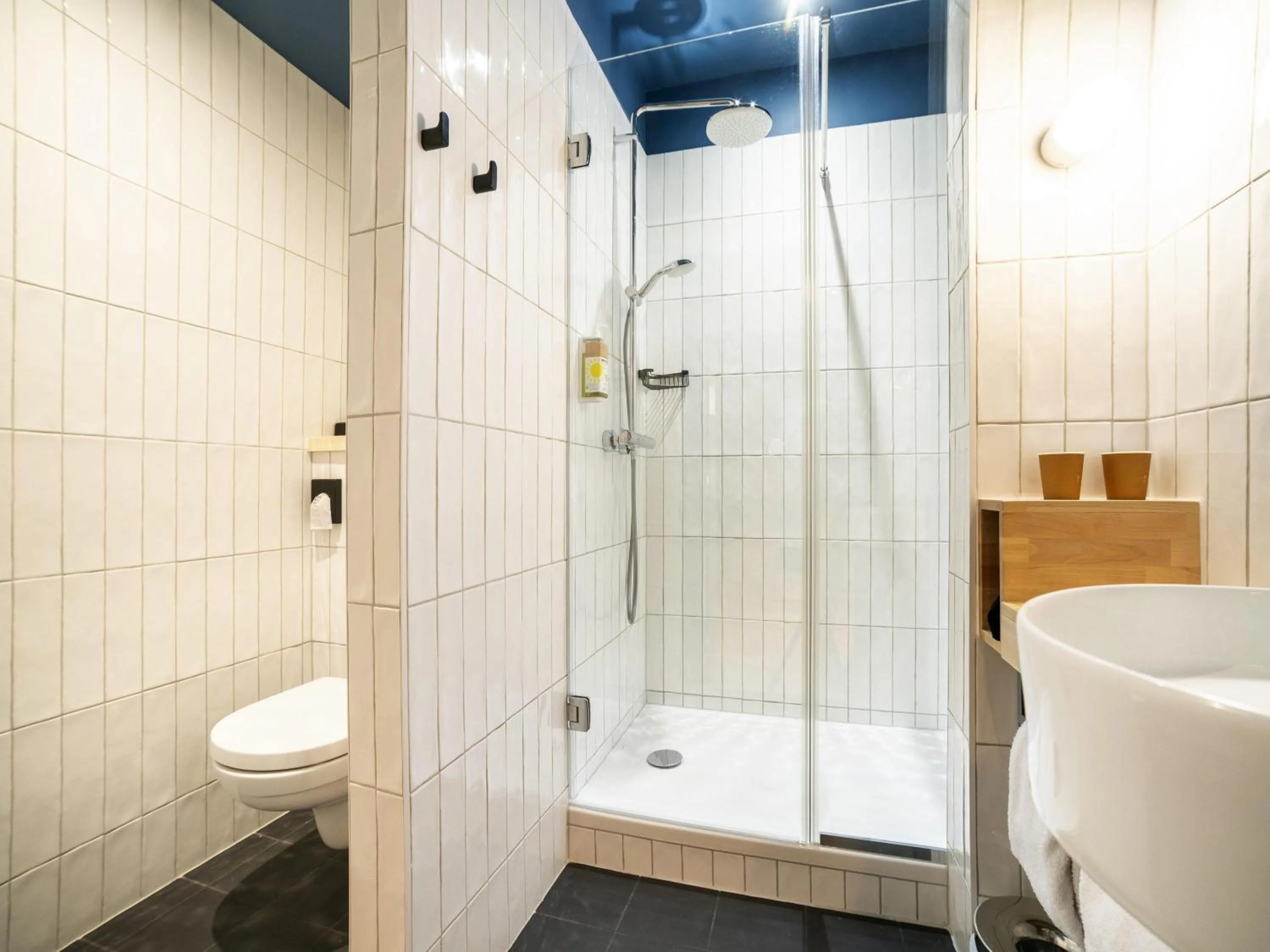 Bedroom in greet hotel Cernay Mulhouse