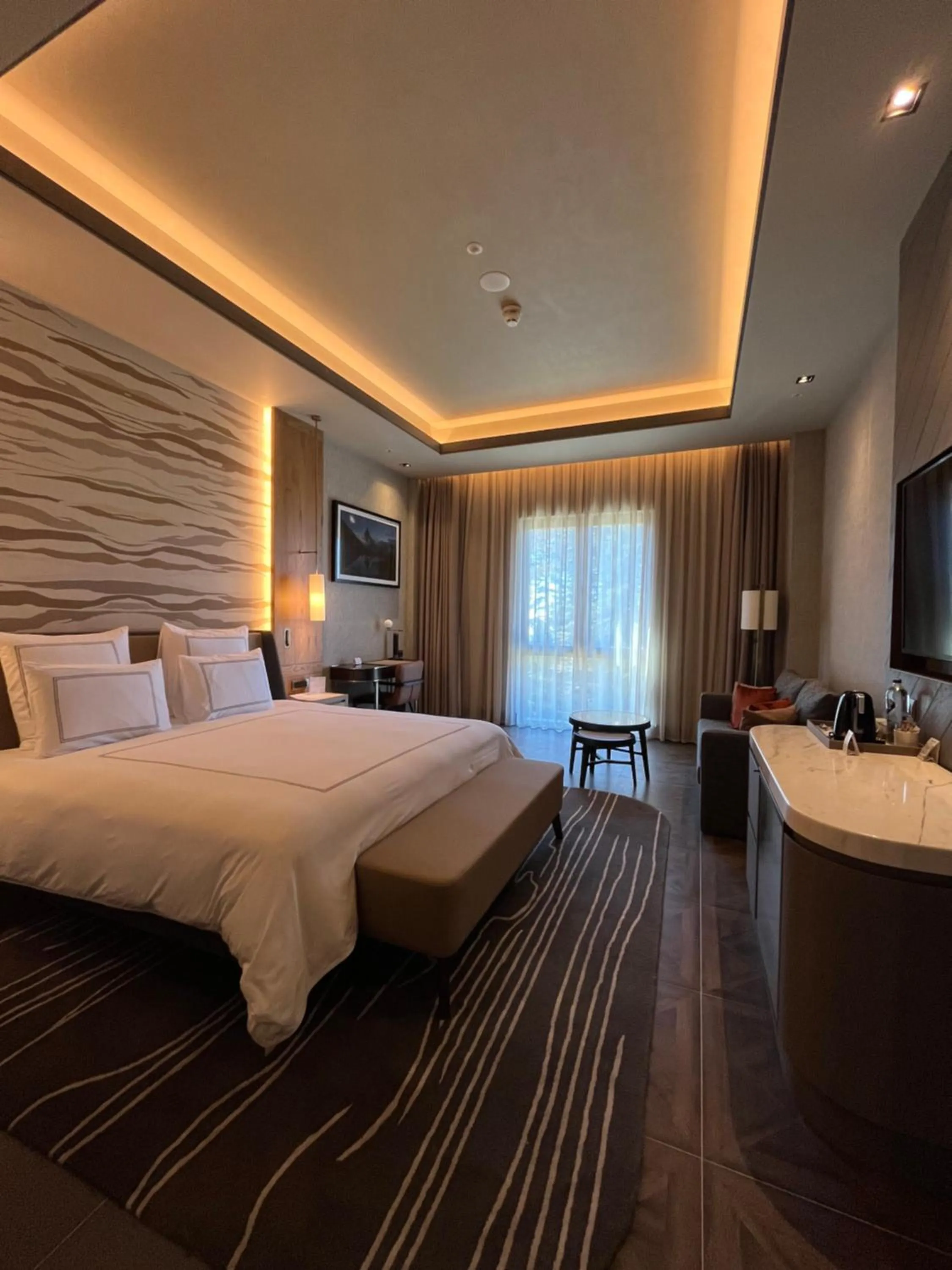 Bed in Swissotel Uludag Bursa