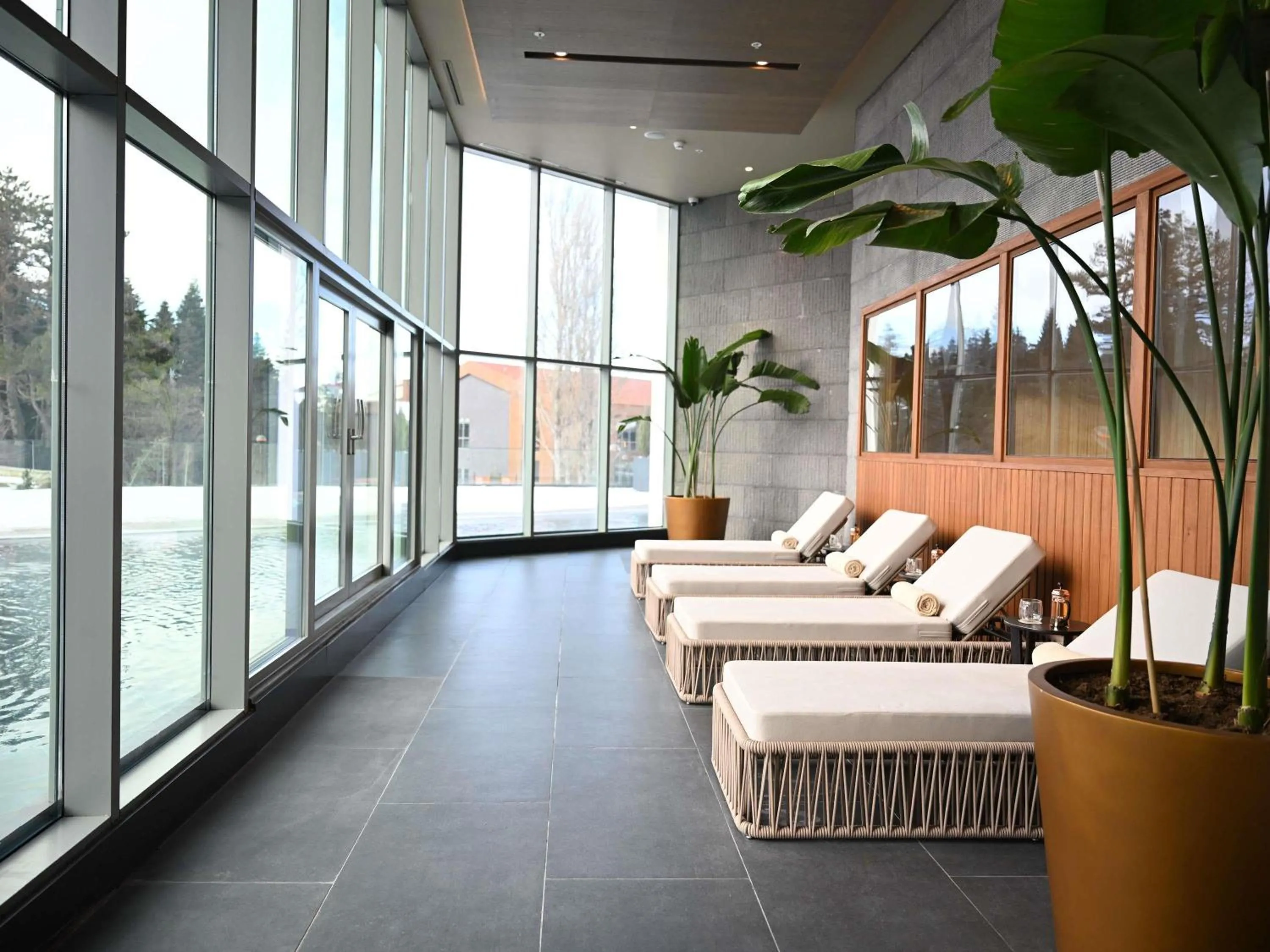 Pool view in Swissotel Uludag Bursa