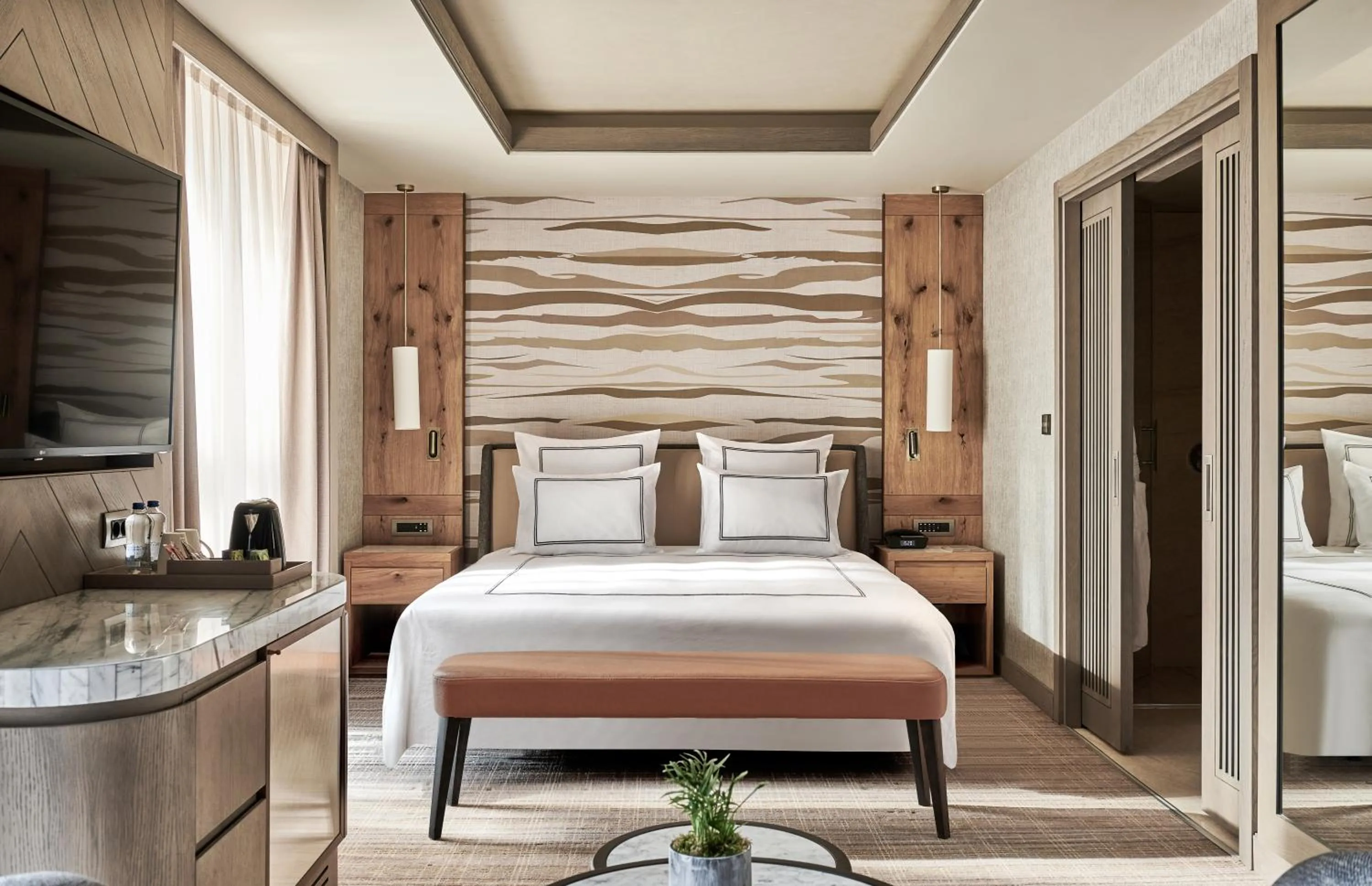 Bed in Swissotel Uludag Bursa