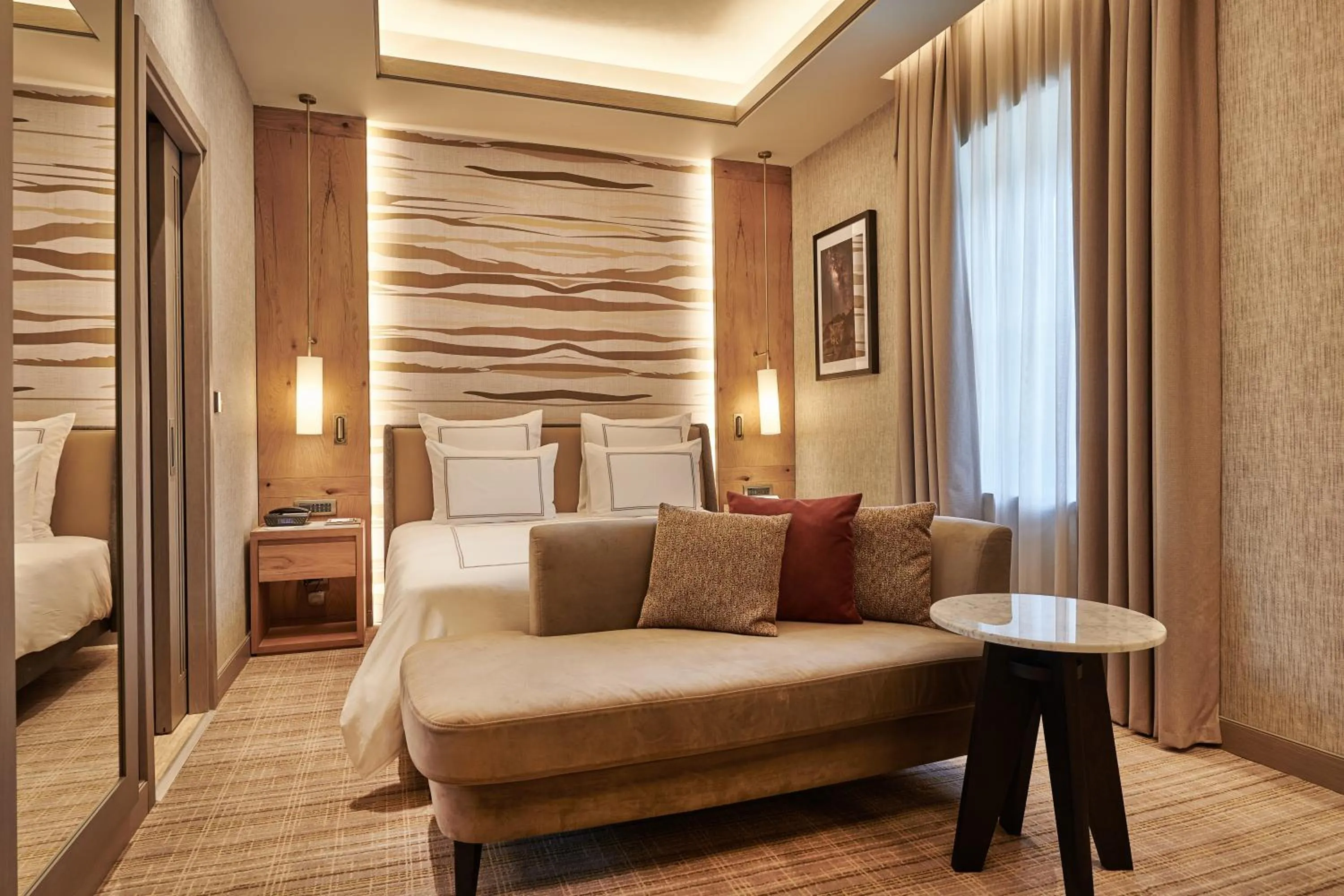 Bed in Swissotel Uludag Bursa