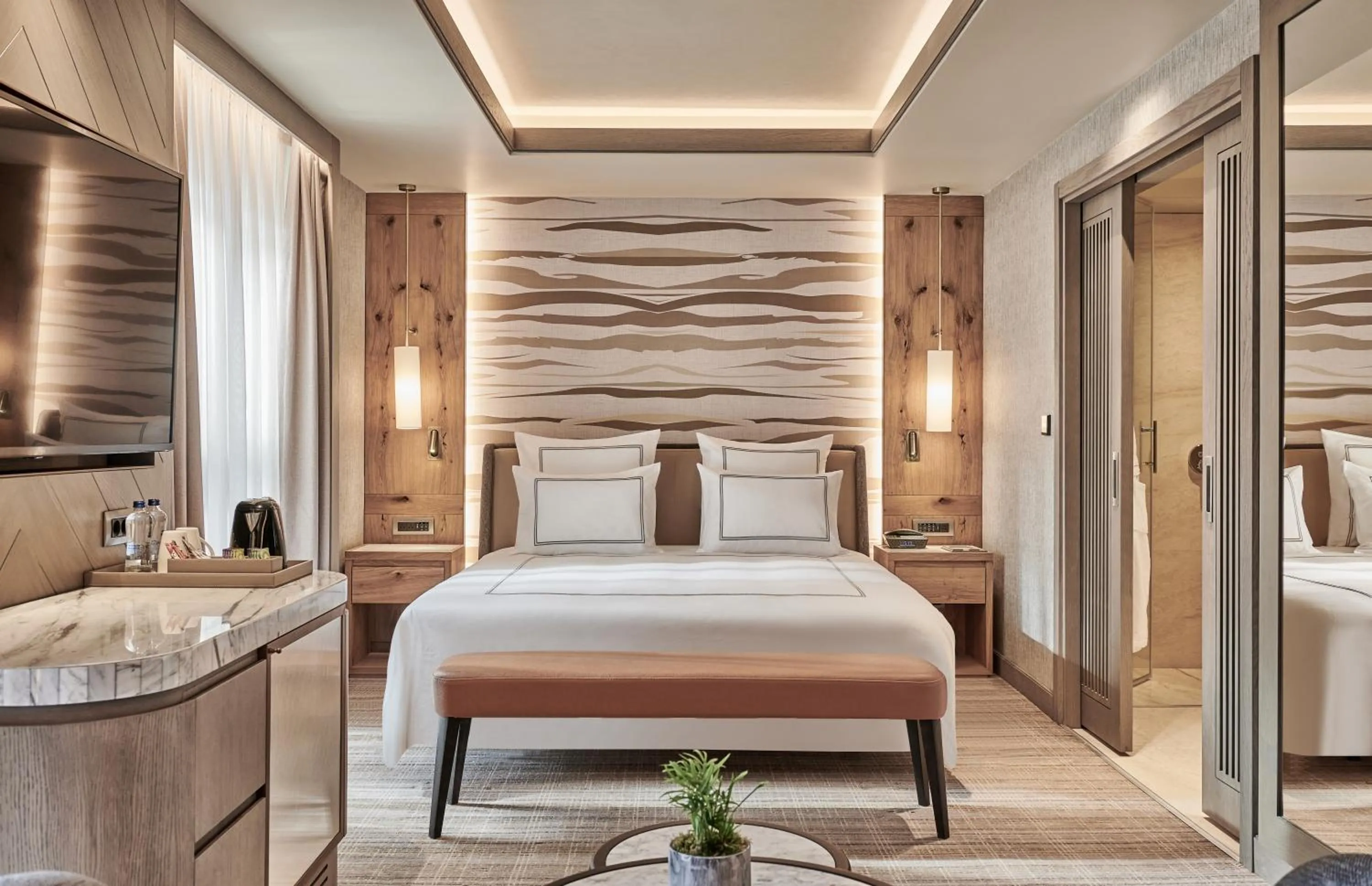 Bed in Swissotel Uludag Bursa