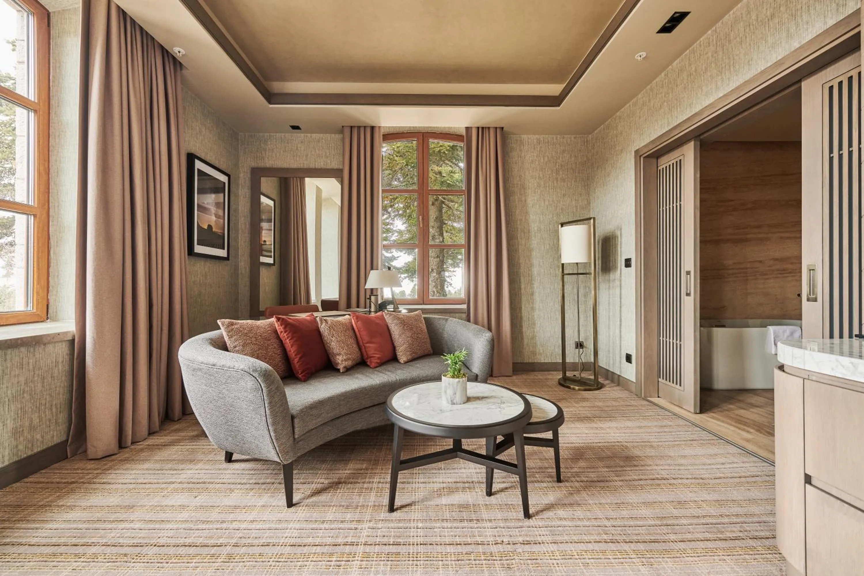 Seating area in Swissotel Uludag Bursa