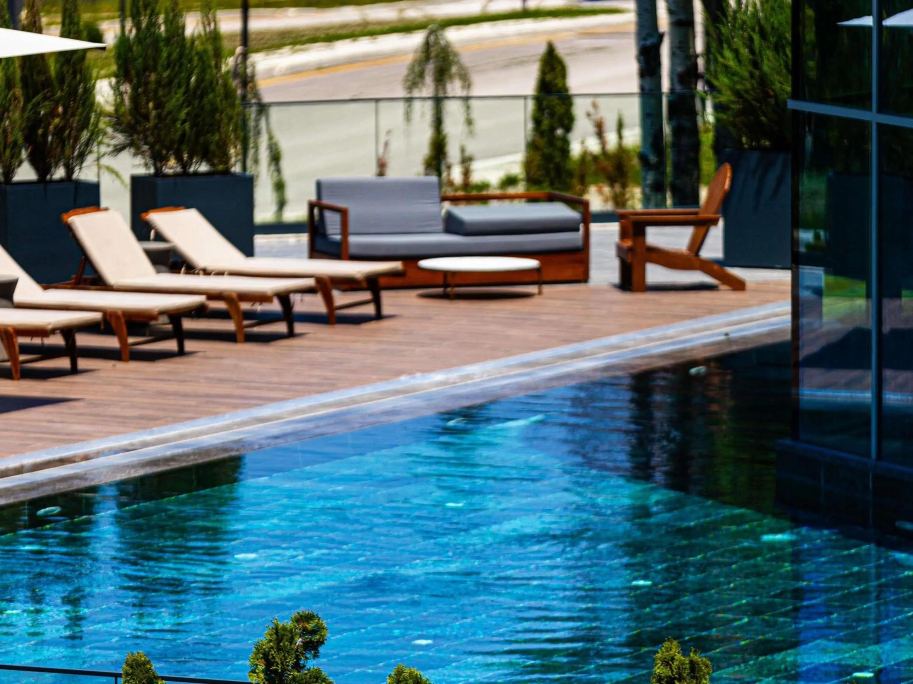 Pool view in Swissotel Uludag Bursa