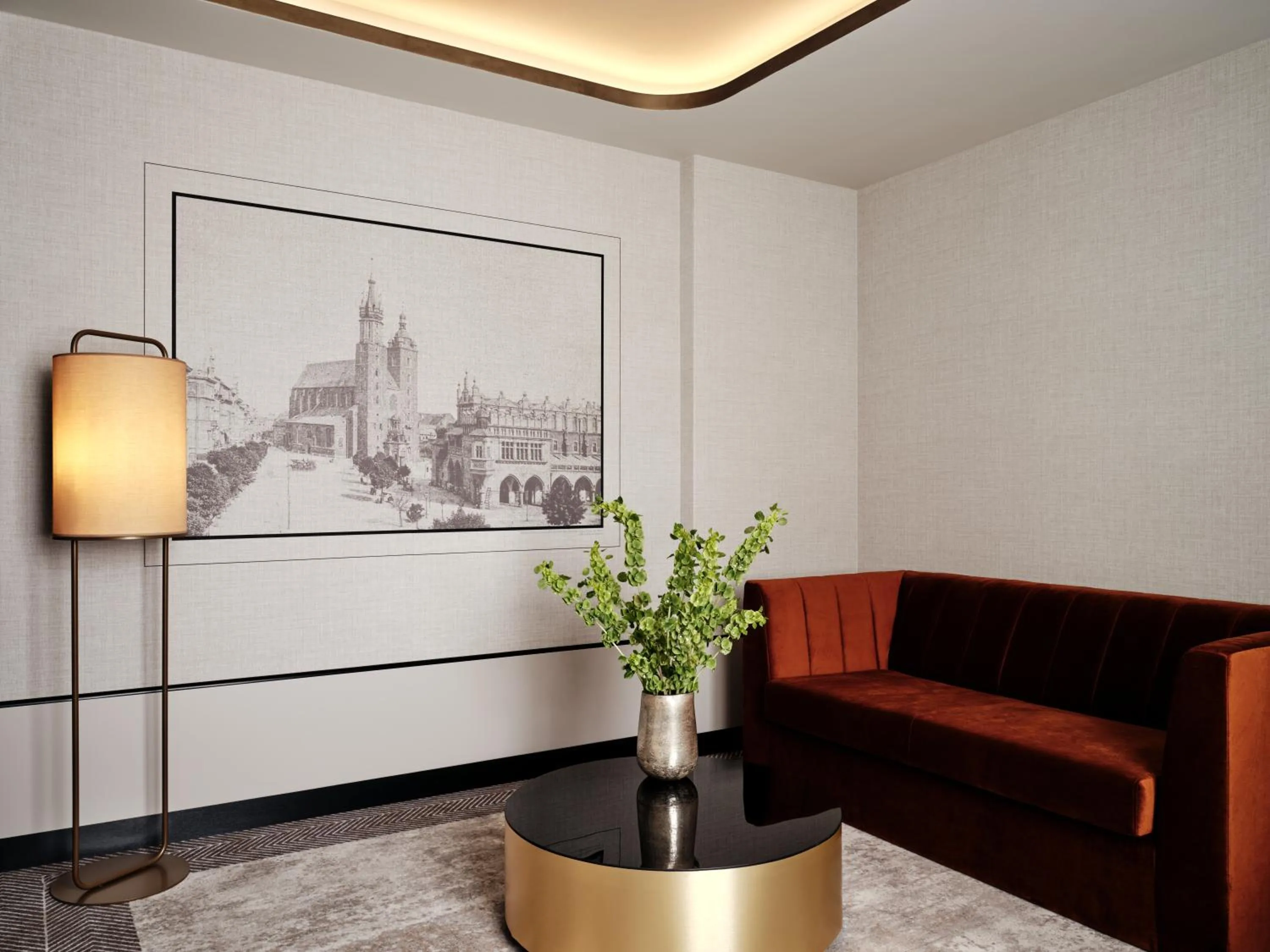 Seating area in The Crown Krakow Center - Handwritten Collection ACCOR