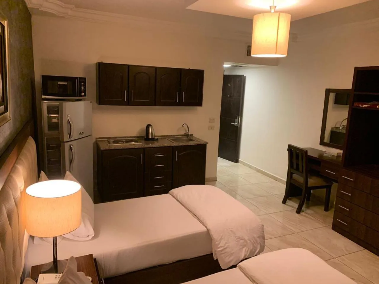 Bedroom, Bed in LANCASTER HOTEL APARTMENTS DAHIET ALRASHEED