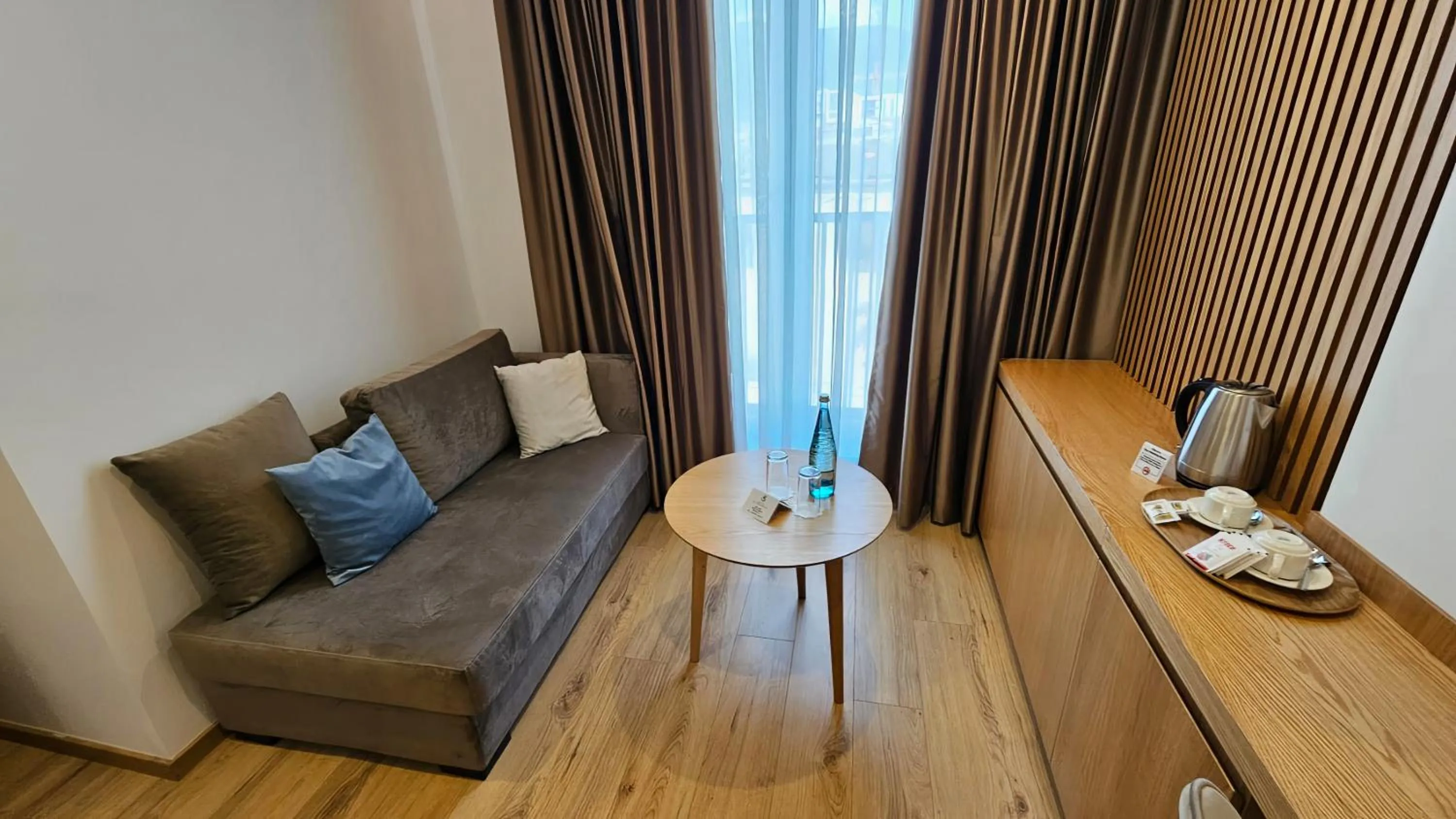 Seating area in SIBB Hotel