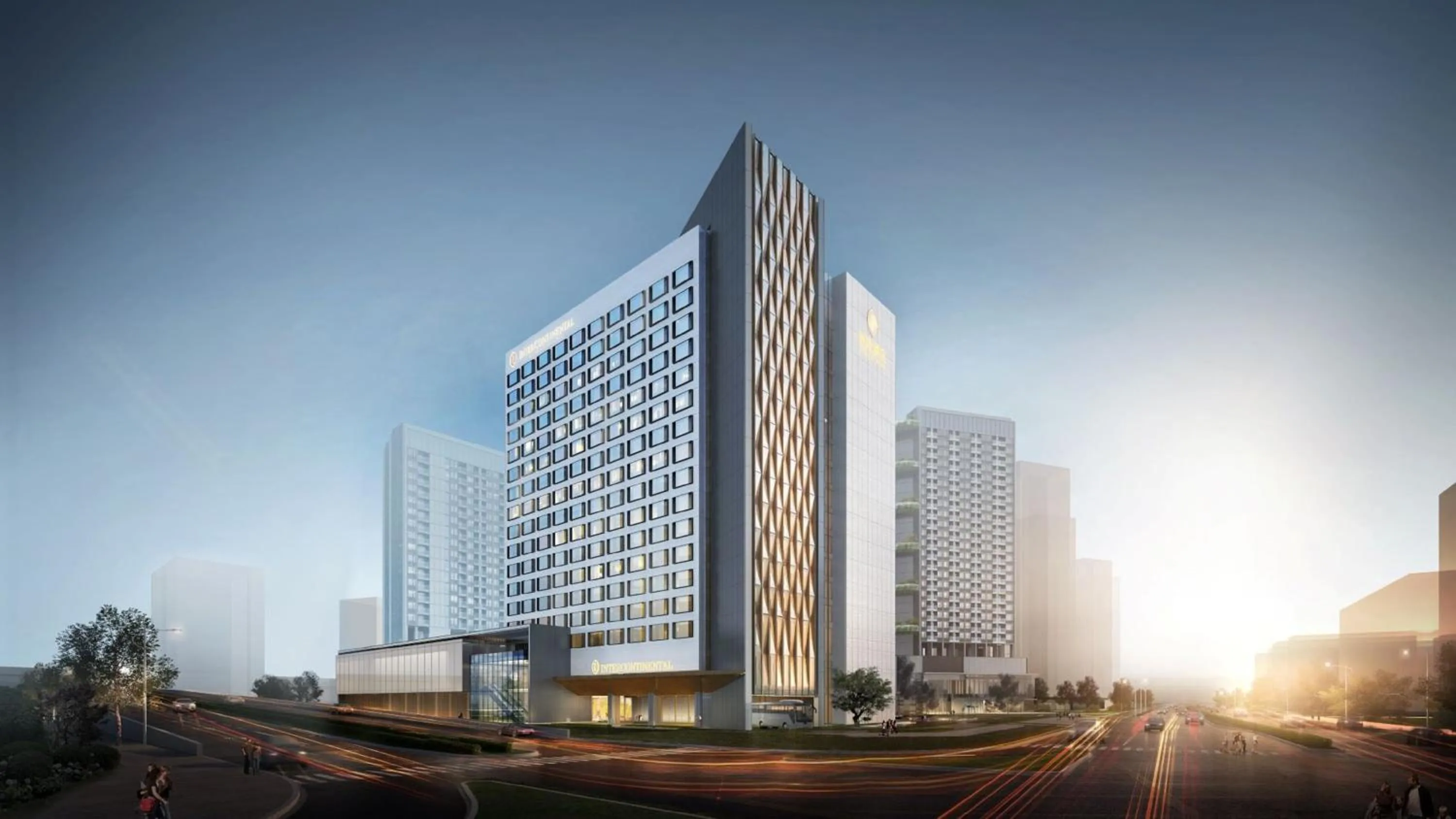 Property building in InterContinental Shenzhen WECC by IHG