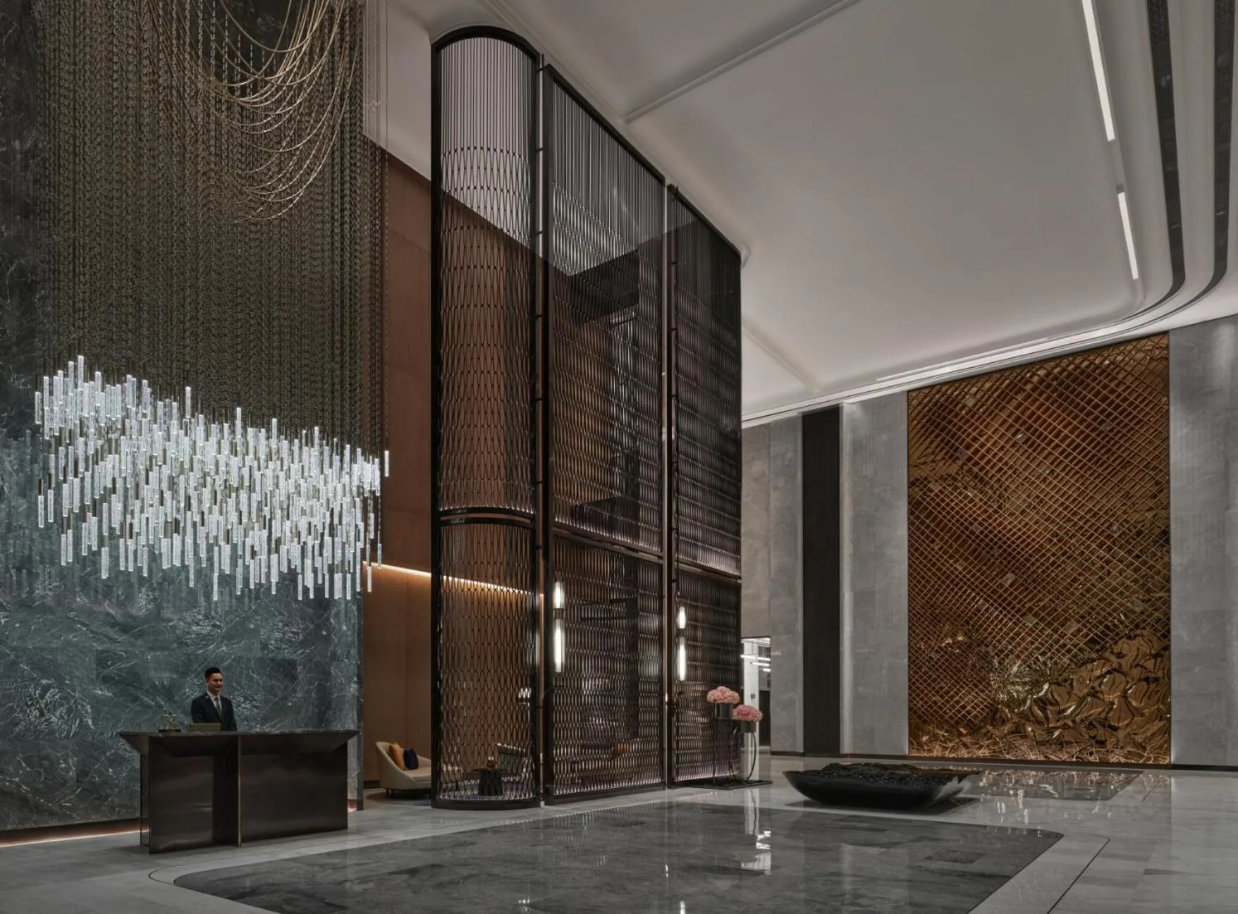 Lobby or reception in InterContinental Shenzhen WECC by IHG