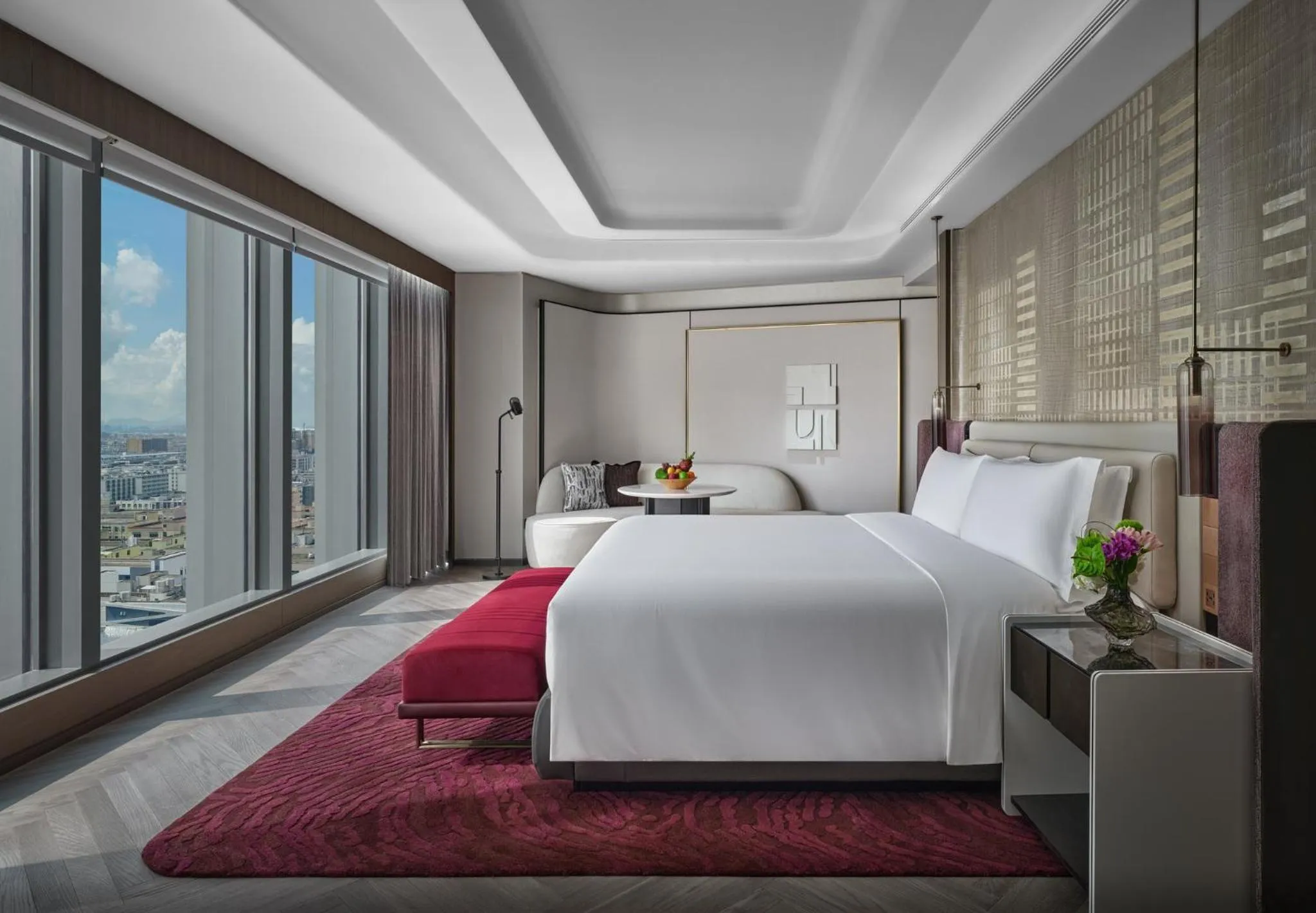 Photo of the whole room, Bed in InterContinental Shenzhen WECC by IHG