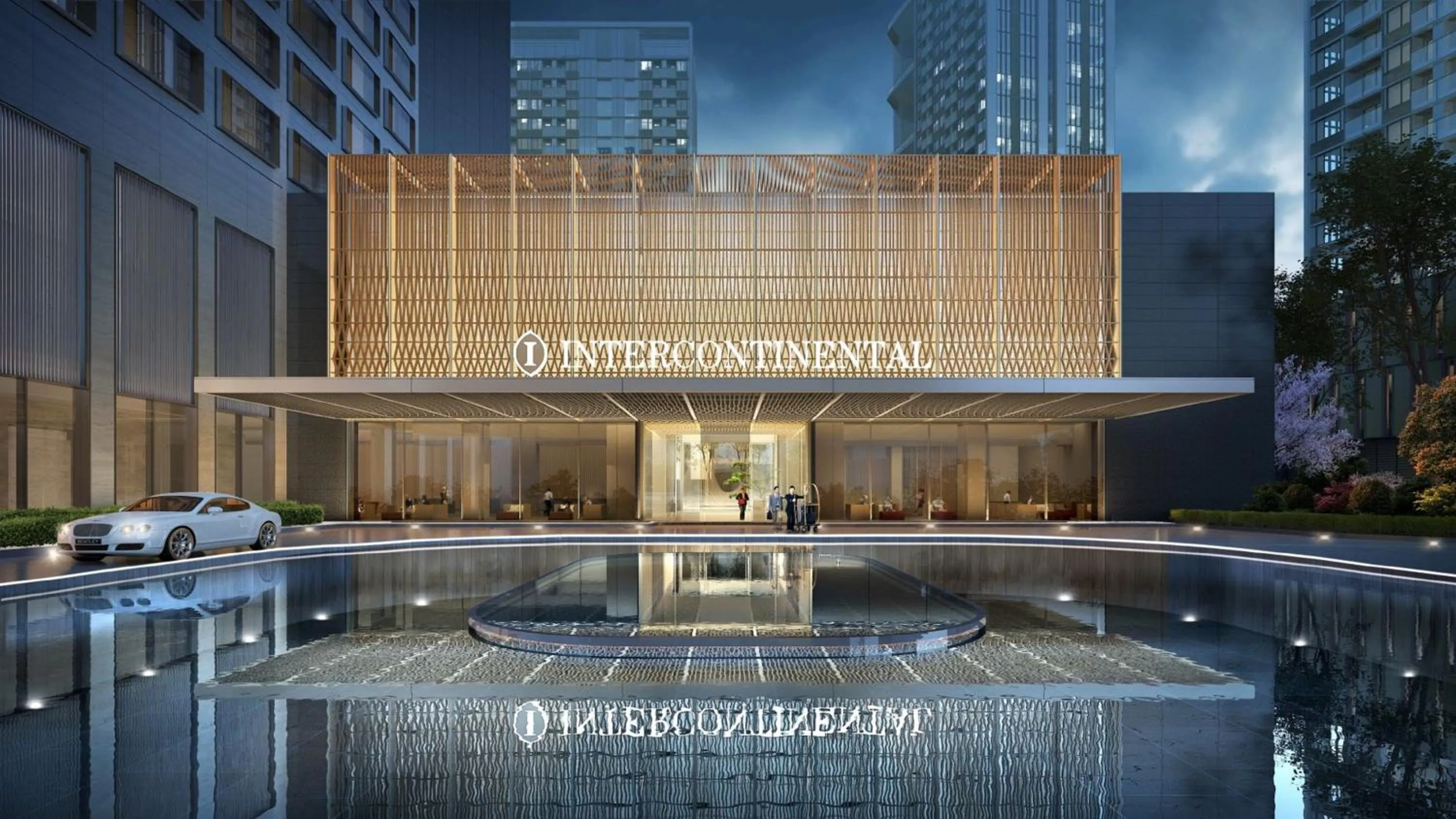 Property building in InterContinental Shenzhen WECC by IHG