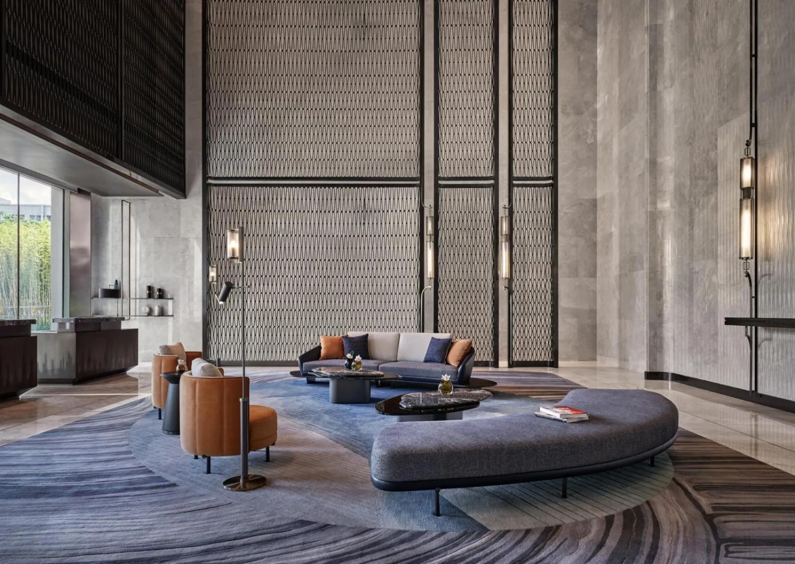 Lobby or reception, Bed in InterContinental Shenzhen WECC by IHG