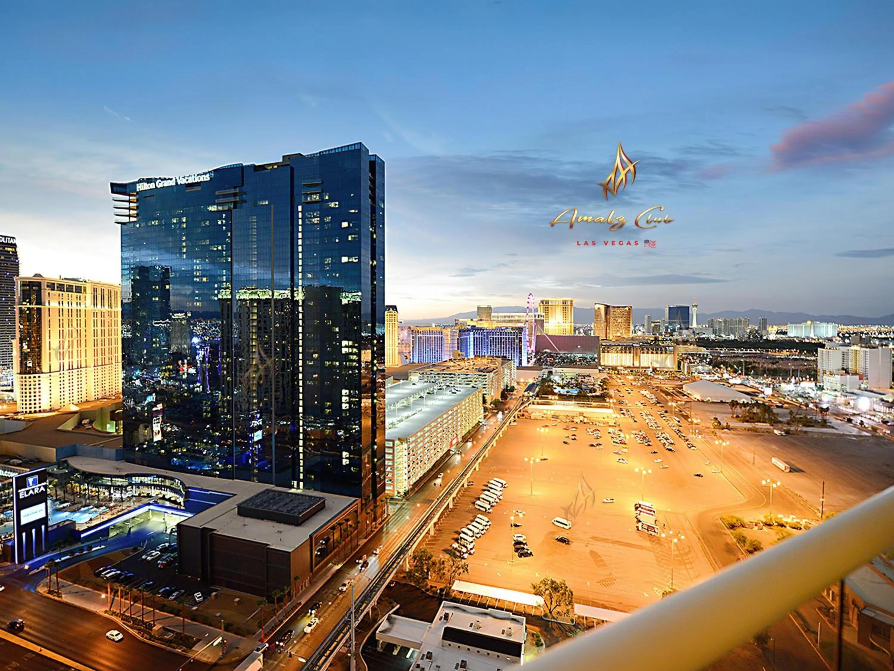 City view in Amalz Suites Collection at MGM Signature !