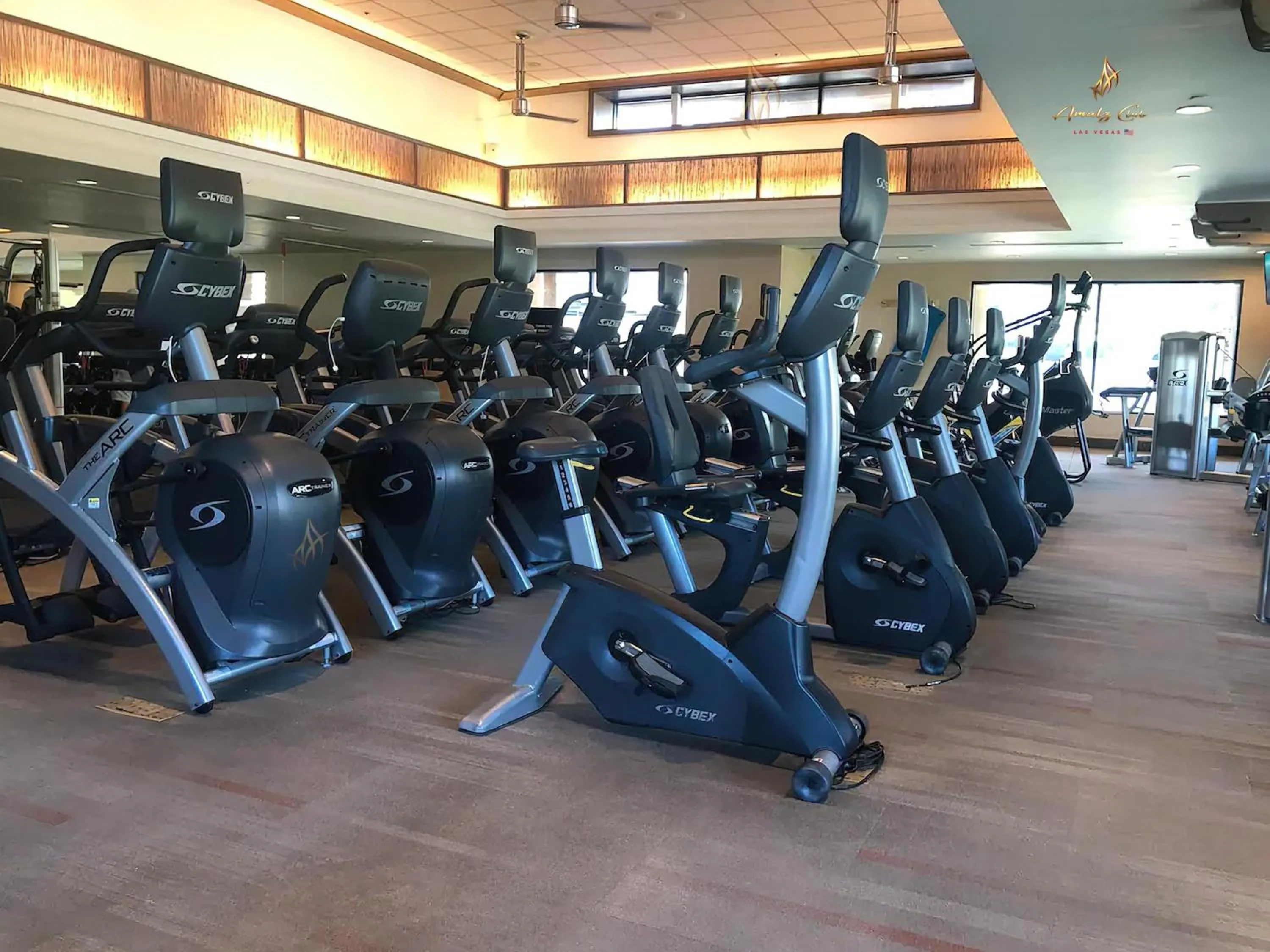 Fitness centre/facilities in Amalz Suites Collection at MGM Signature !