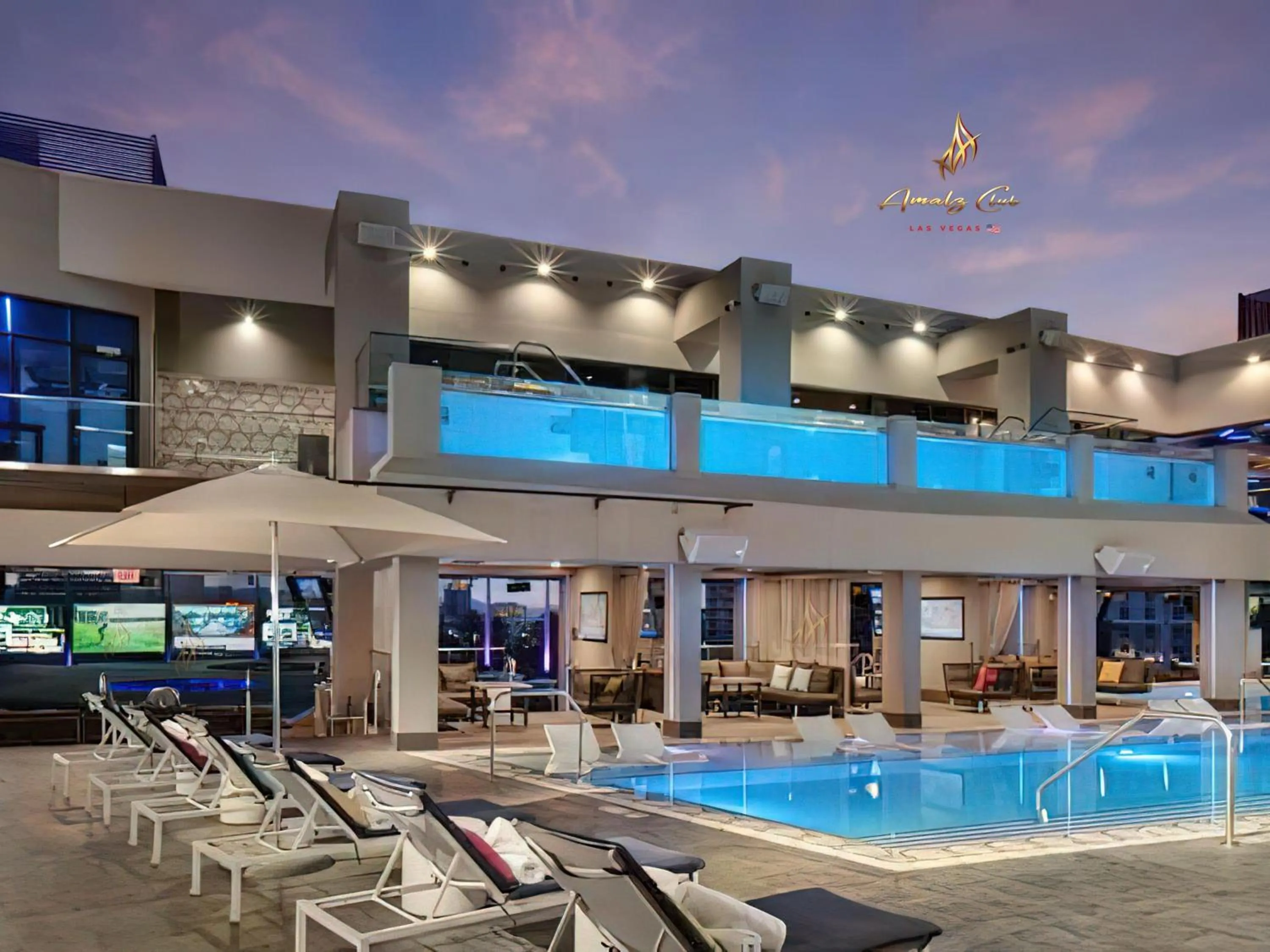 Golfcourse in Amalz Suites Collection at MGM Signature !