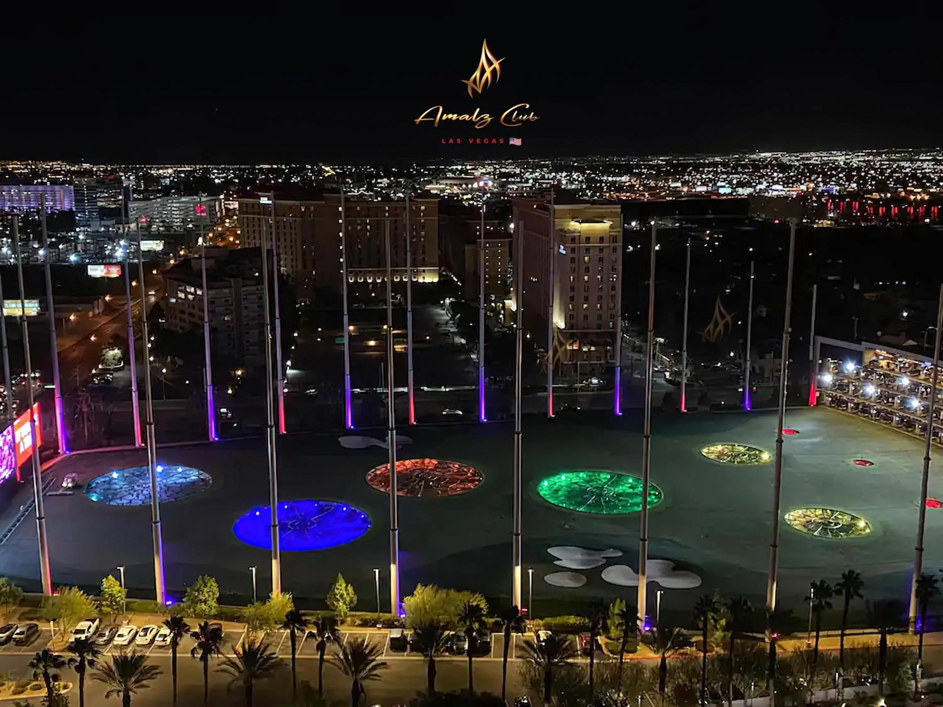 Bird's eye view in Amalz Suites Collection at MGM Signature !