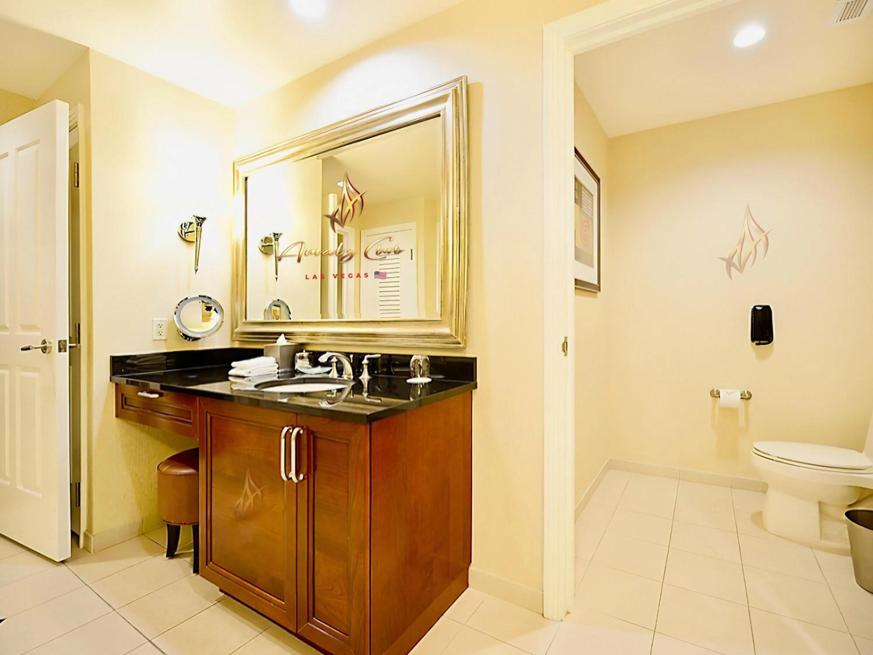 Toilet in Amalz Suites Collection at MGM Signature !