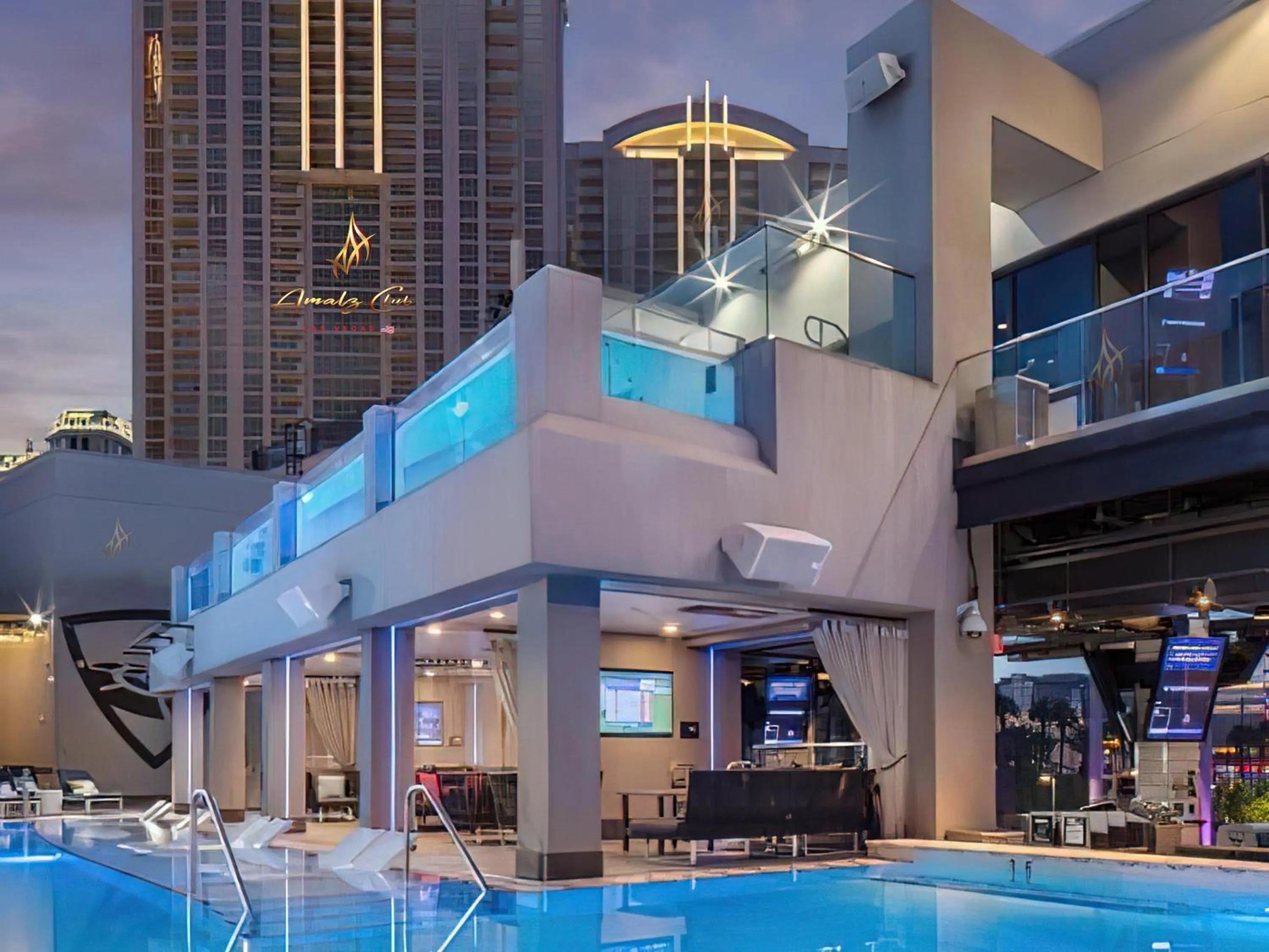 Golfcourse in Amalz Suites Collection at MGM Signature !