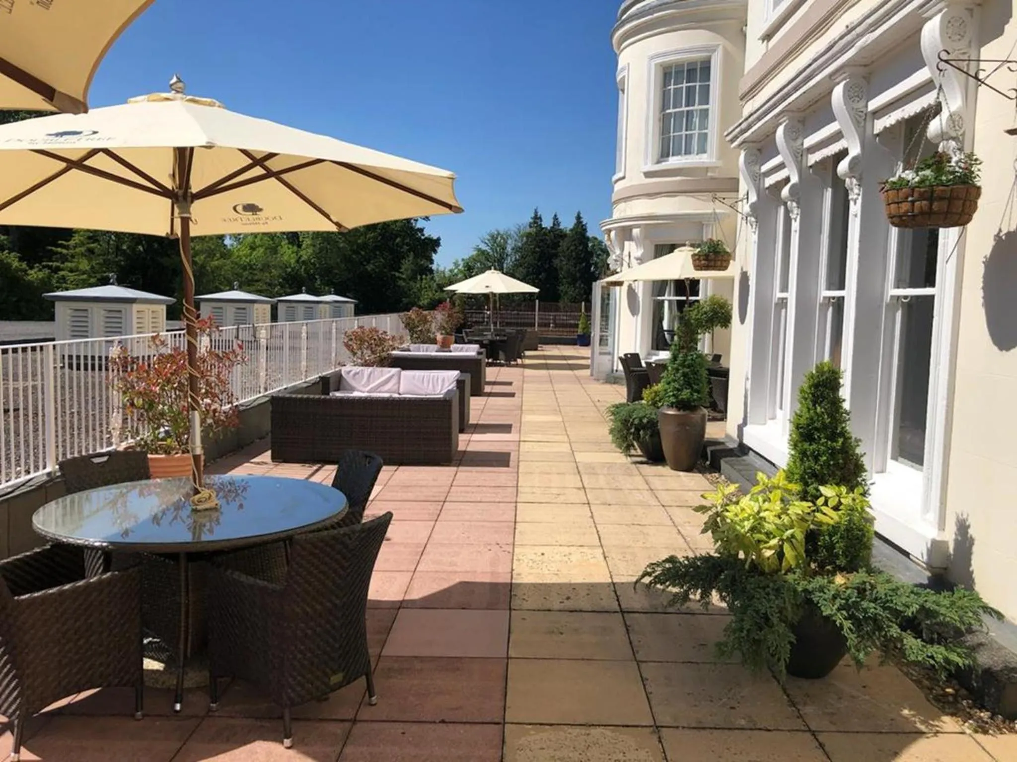Balcony/Terrace in DoubleTree by Hilton Cheltenham-Cotswolds