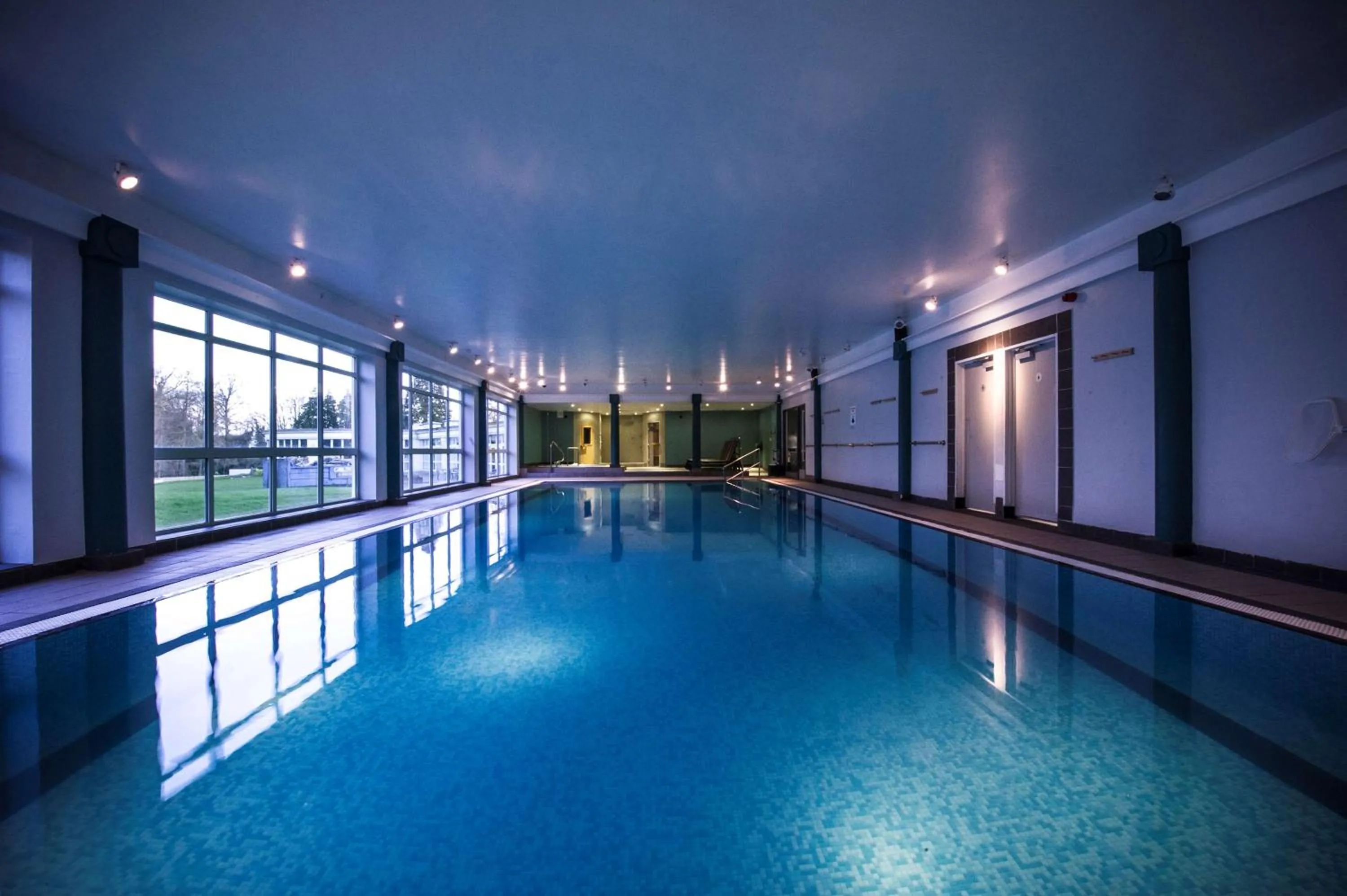Pool view in DoubleTree by Hilton Cheltenham-Cotswolds