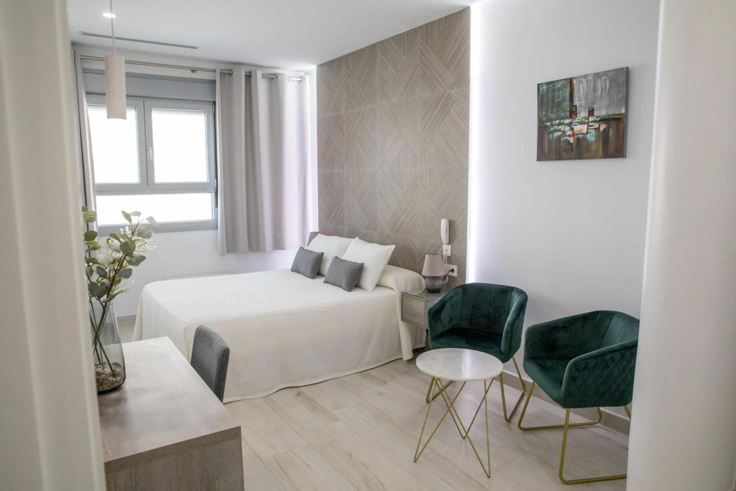 Photo of the whole room, Bed in Apartahotel Énfasis-Group