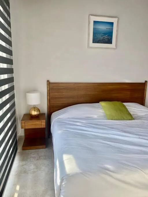 Bed in Departamento Xhelin Maya, exclusivo en Playa del Carmen, Quintana Roo