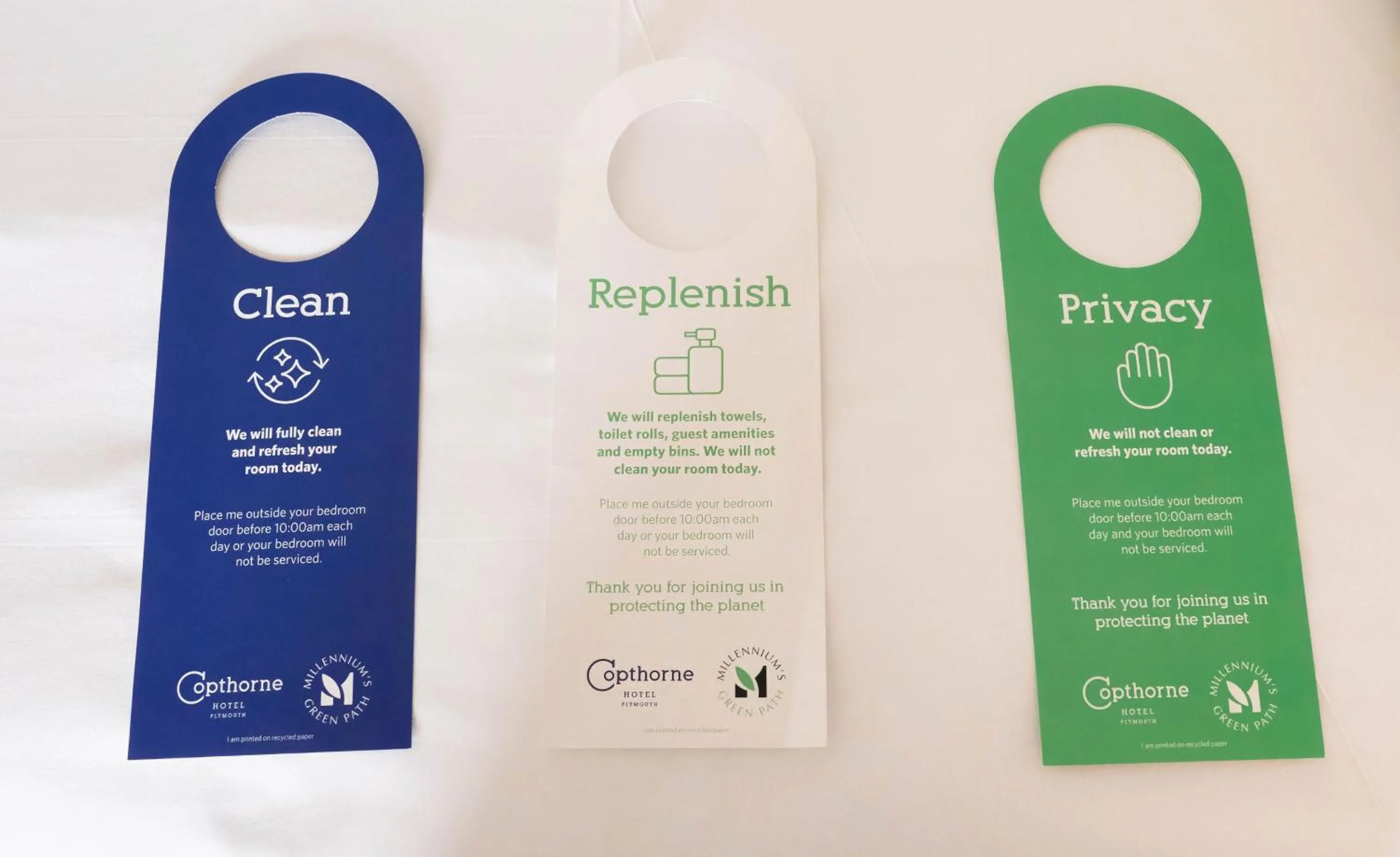 Logo/Certificate/Sign in Copthorne Hotel Plymouth