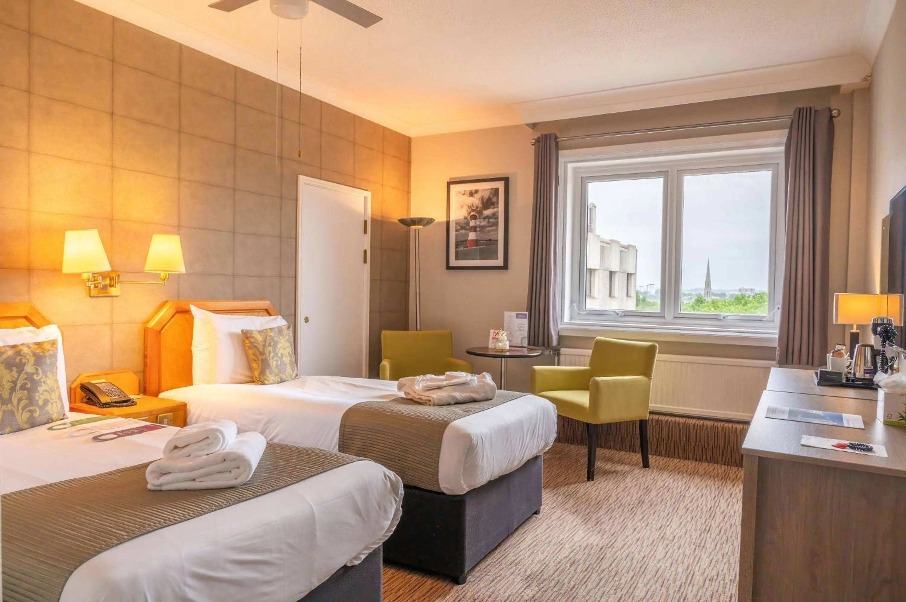 Bedroom, Bed in Copthorne Hotel Plymouth