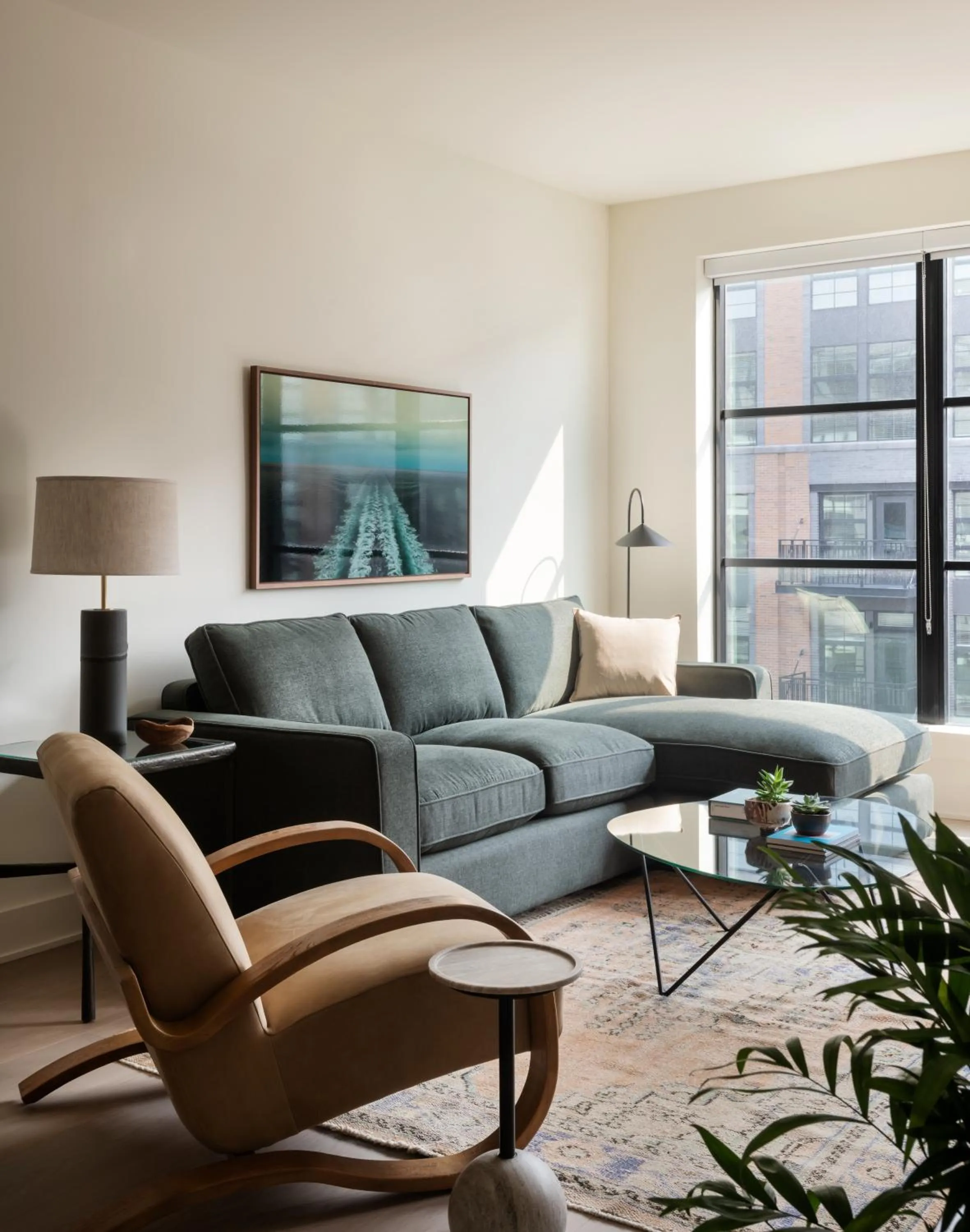 Living room in Roost Baltimore