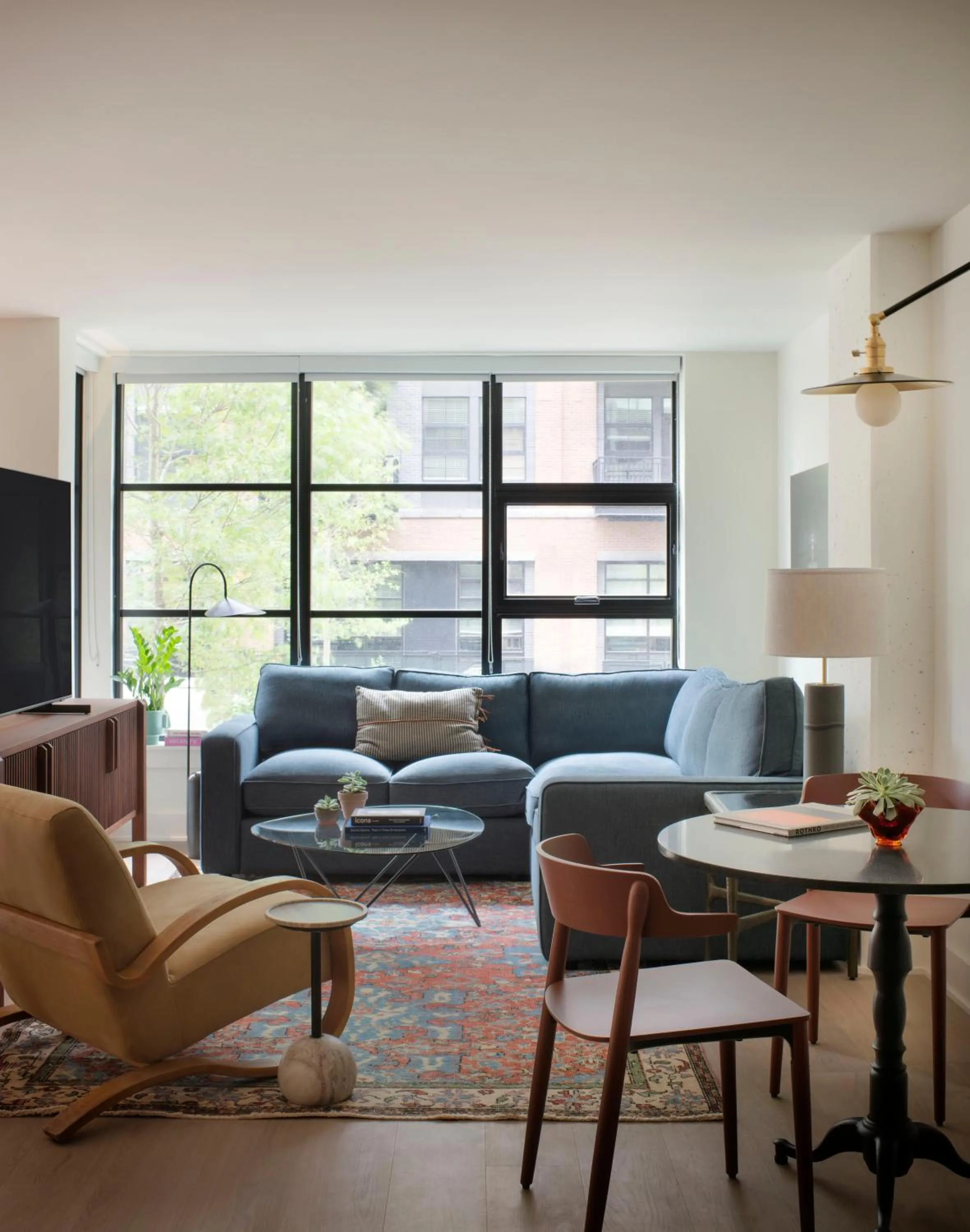 Living room in Roost Baltimore