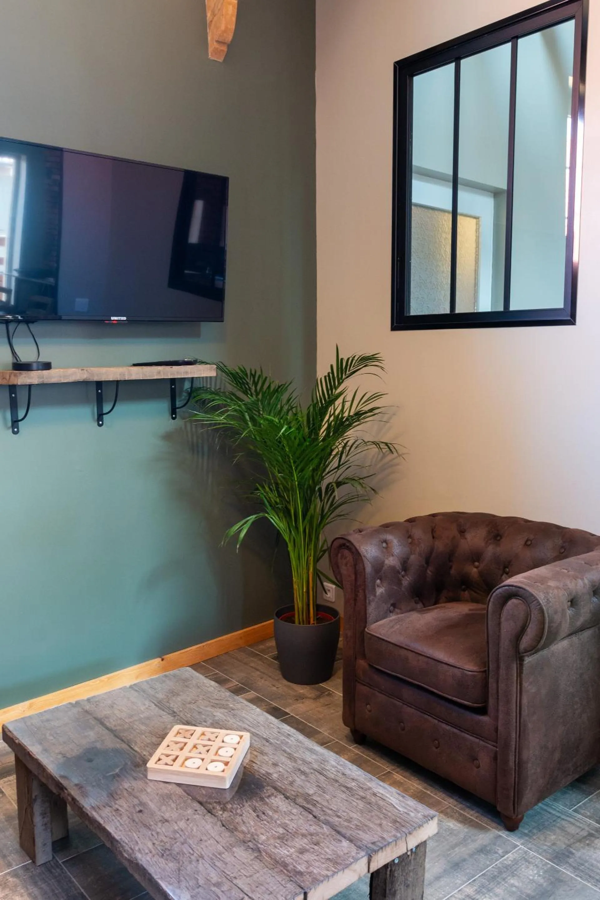 Living room in Domaine La Grange Ungersheim - Chambres d'Hôtes L'Inspiration