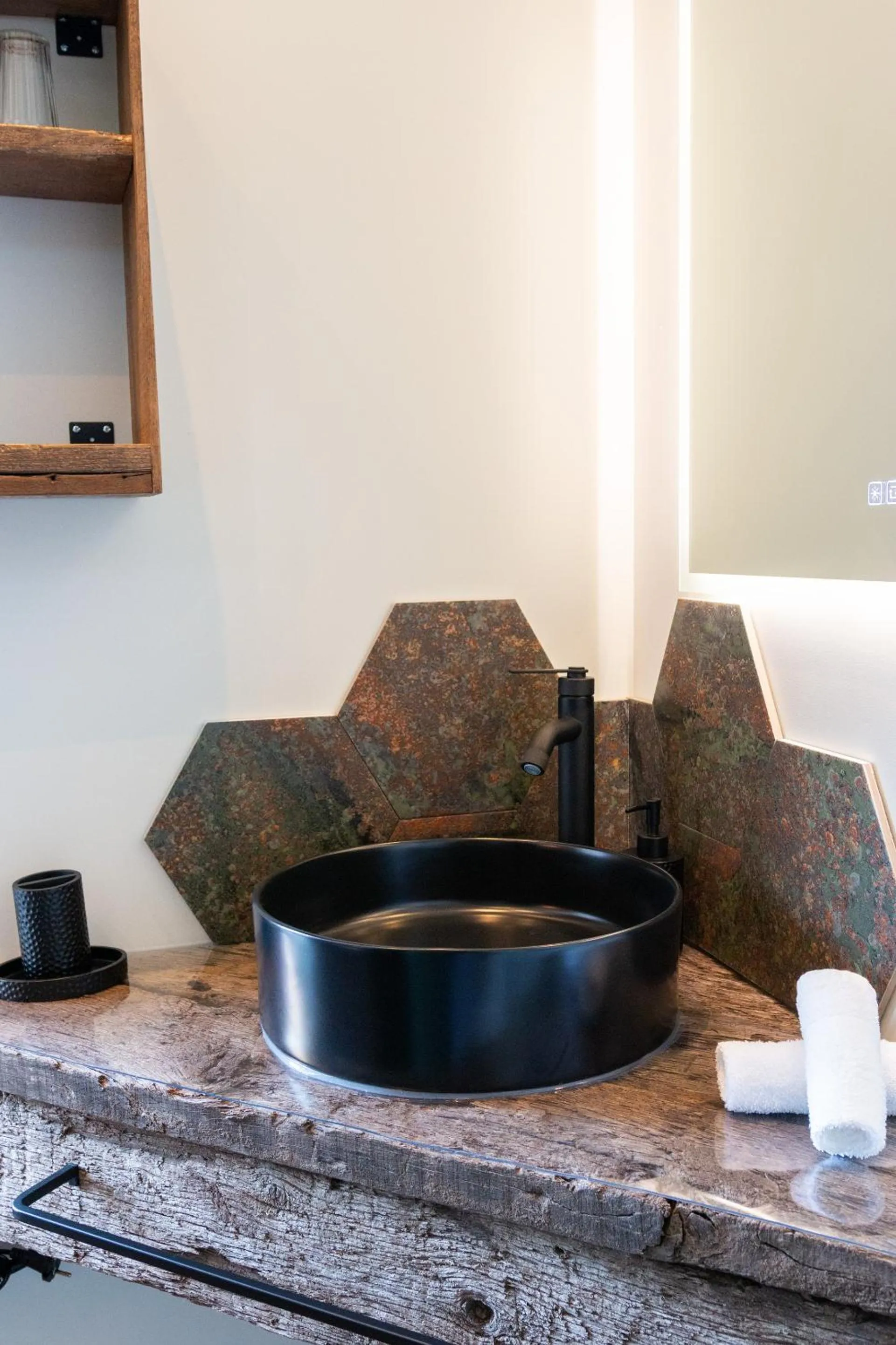 Bathroom in Domaine La Grange Ungersheim - Chambres d'Hôtes L'Inspiration