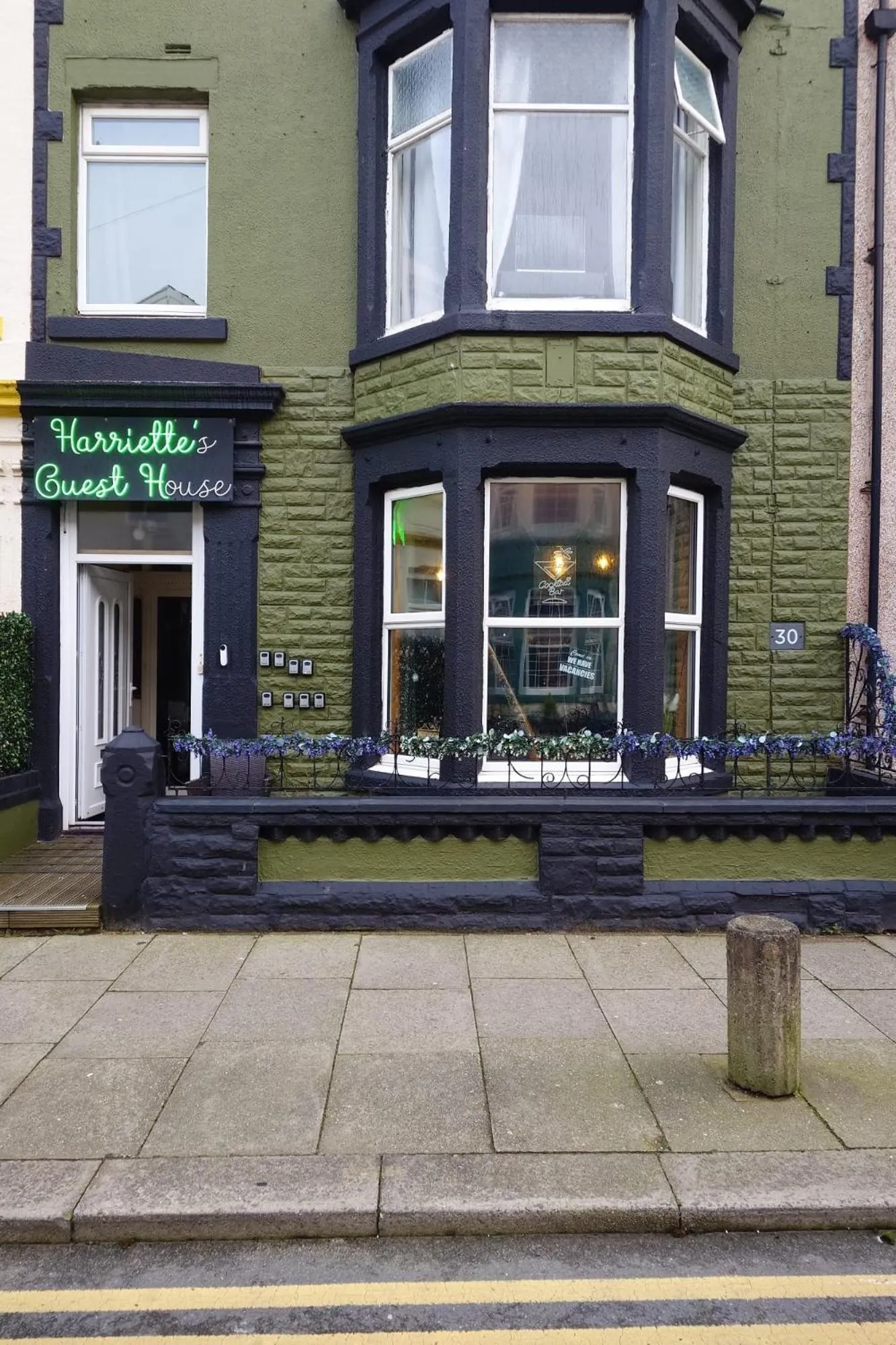 Property building in Harriette's Guest House