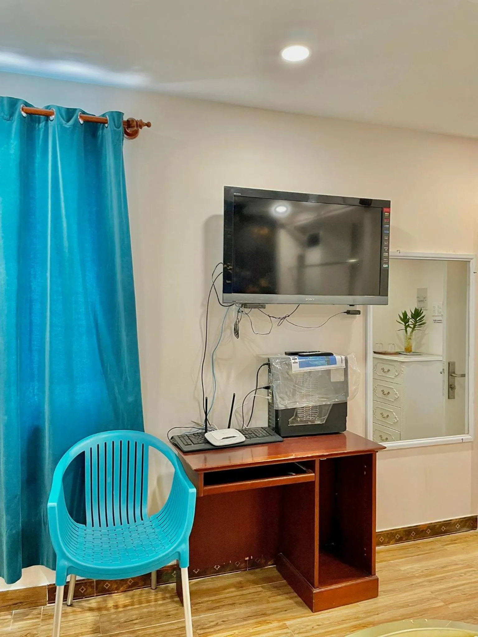 Seating area in AULE HOSTEl