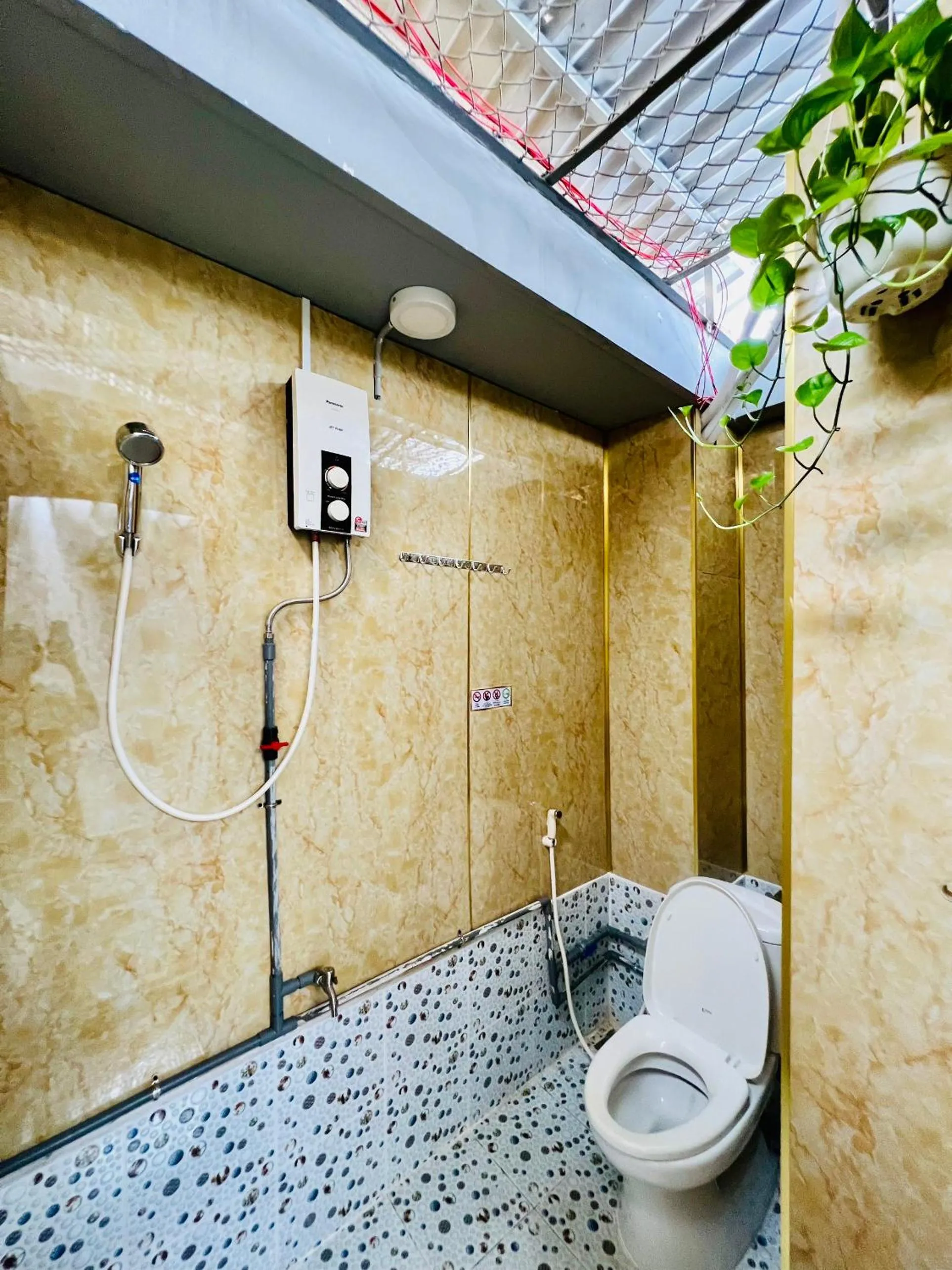 Shower in AULE HOSTEl