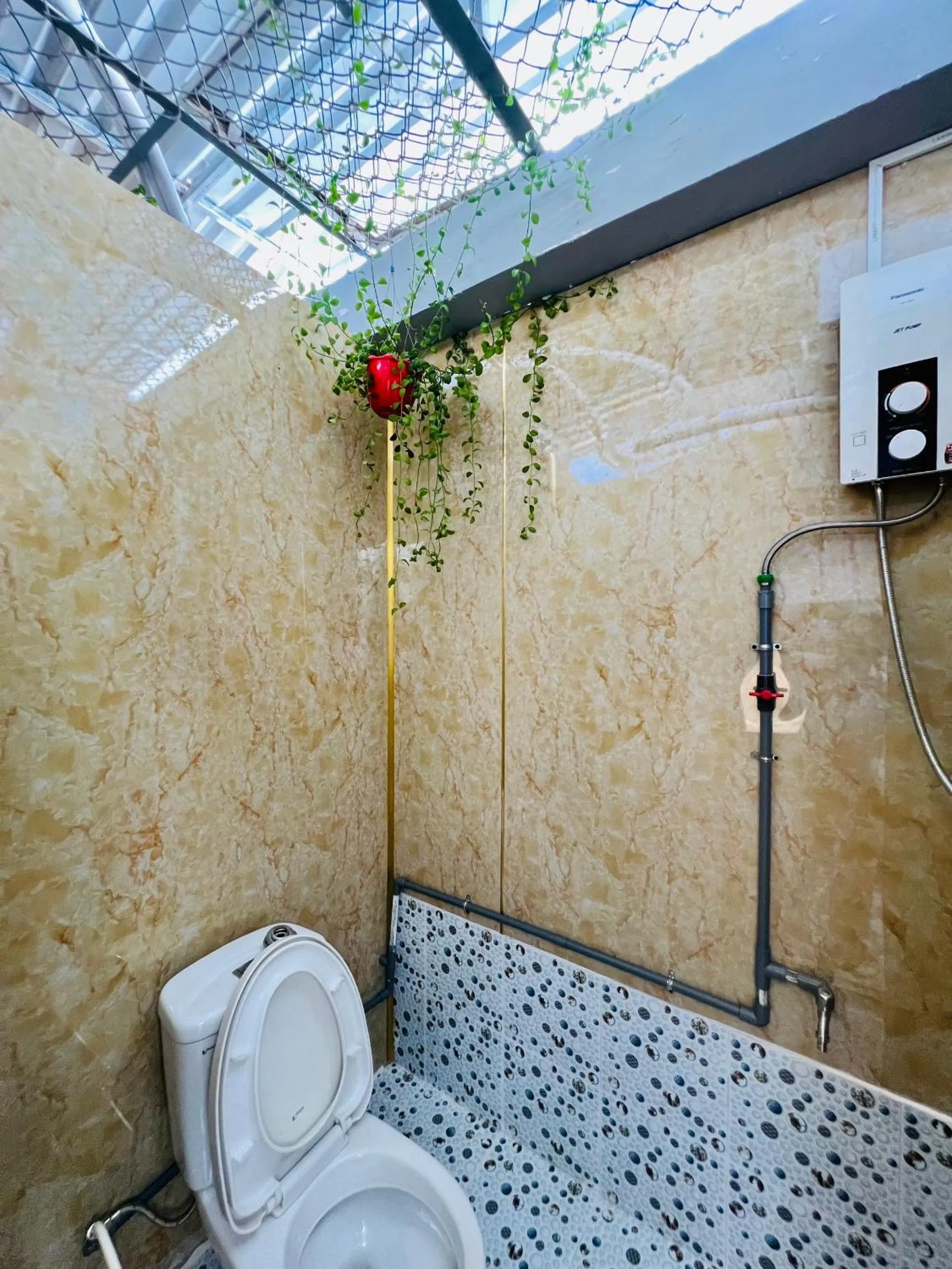 Shower in AULE HOSTEl