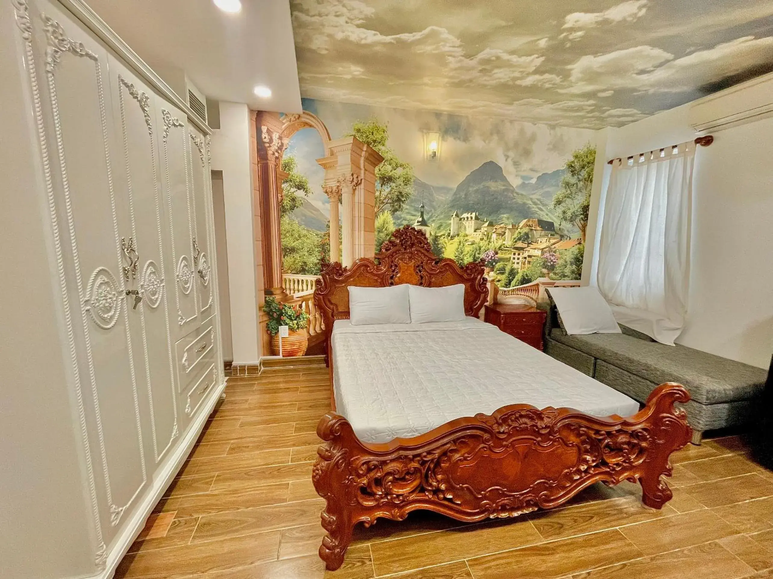 Deluxe King Room in AULE HOSTEl Deluxe King Room in AULE HOSTEl