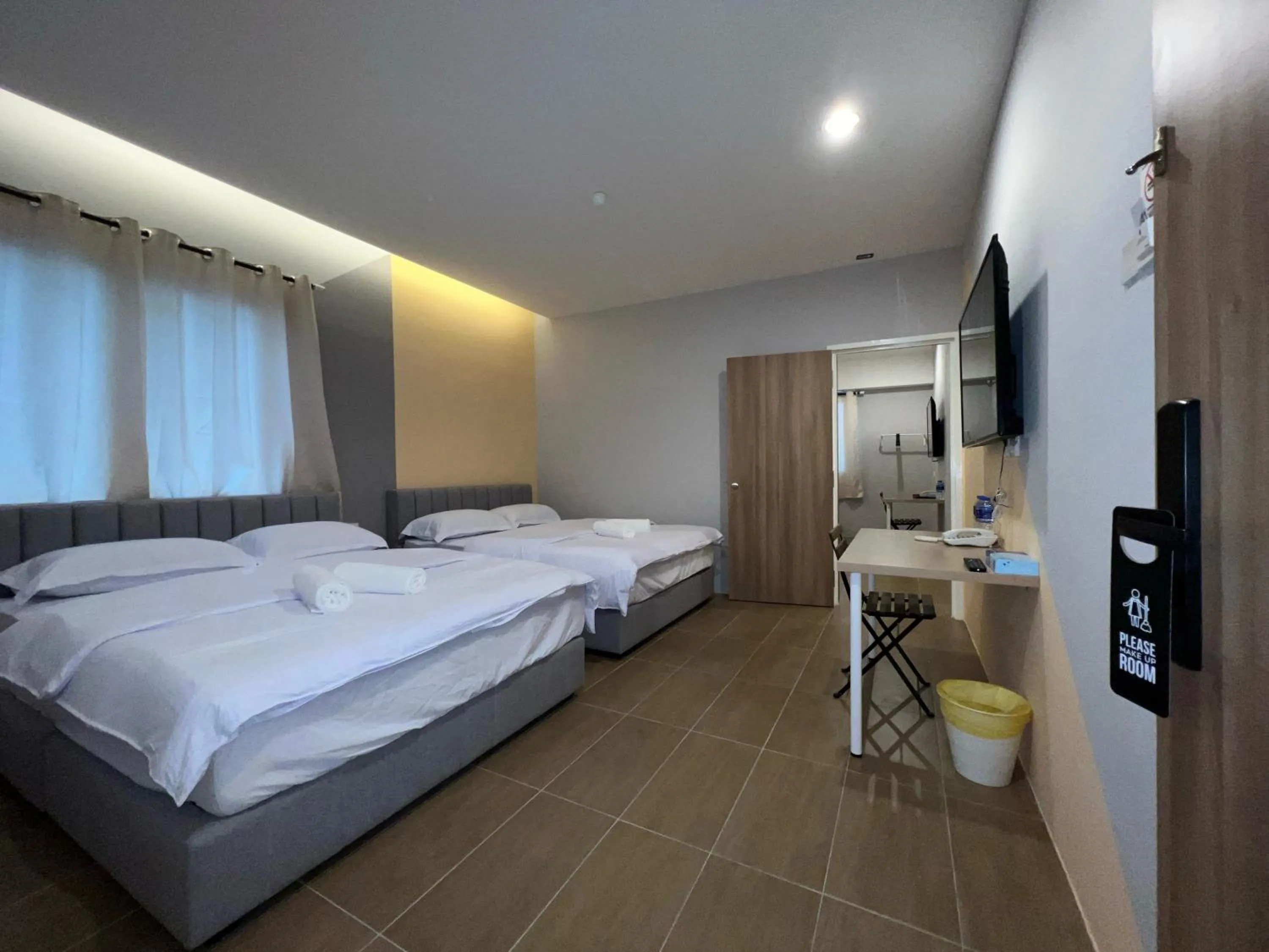 Bed in A1 Hotel Sungai Petani