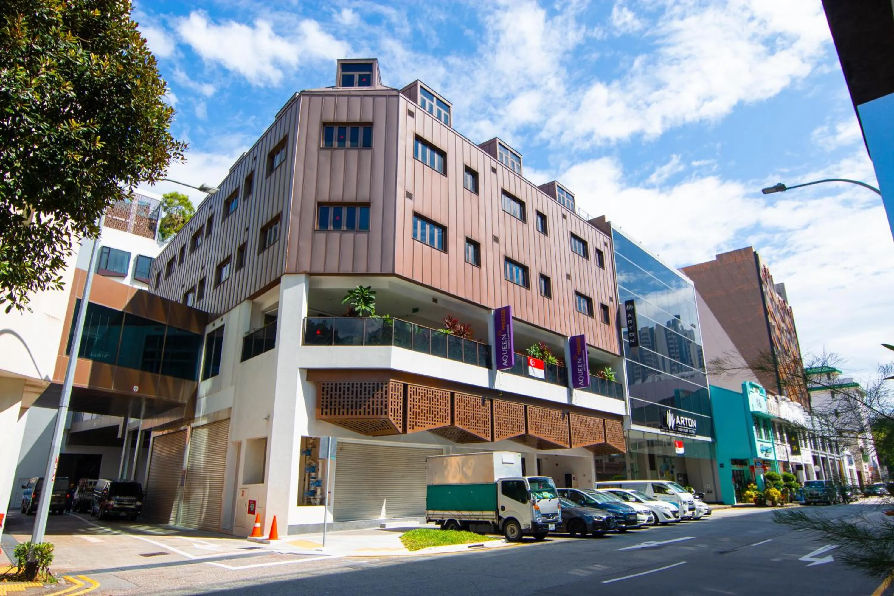 Property building in Aqueen Prestige Hotel Lavender