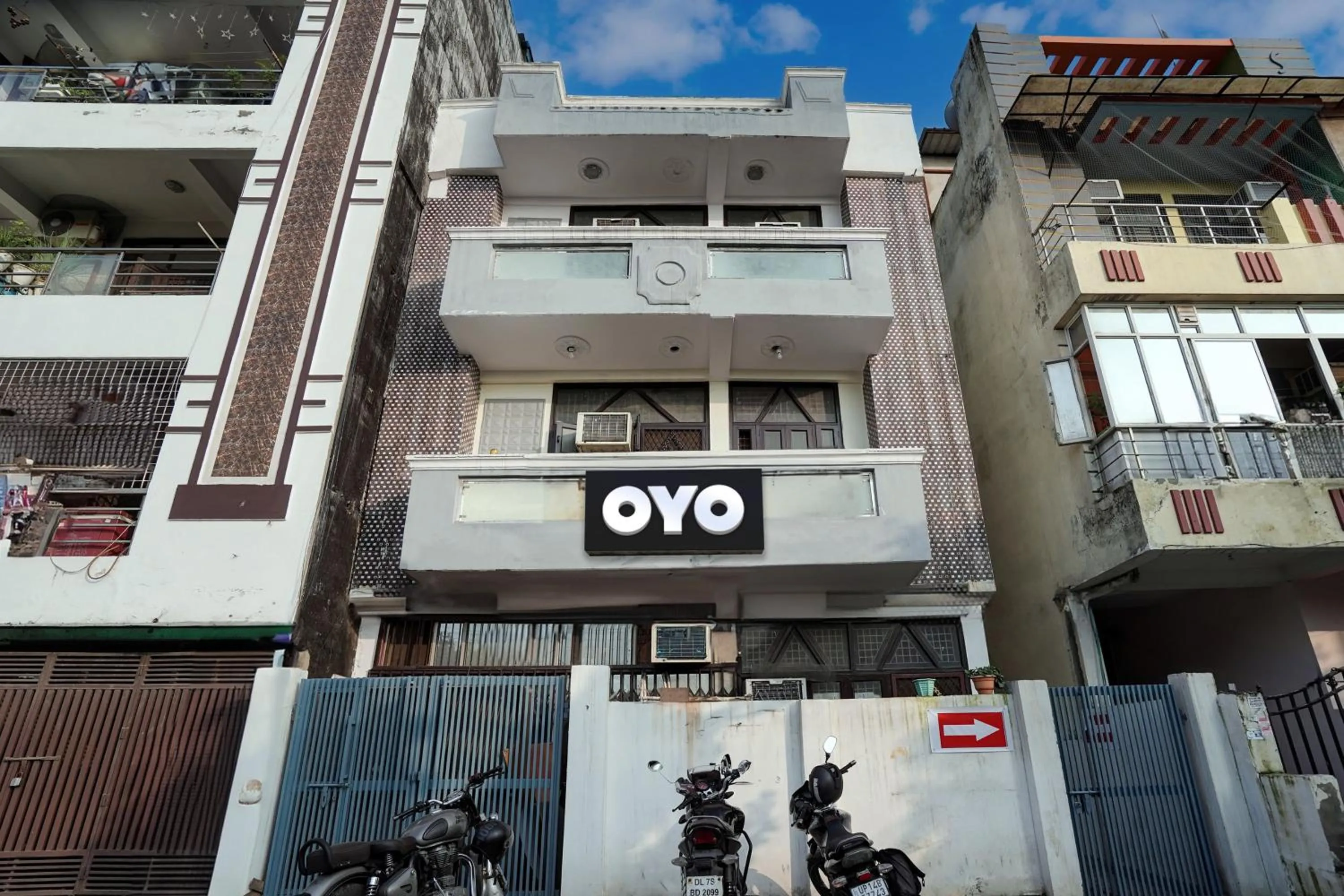 Facade/entrance in Super Hotel O Khanna Hotel near shakti khand III Indirapuram