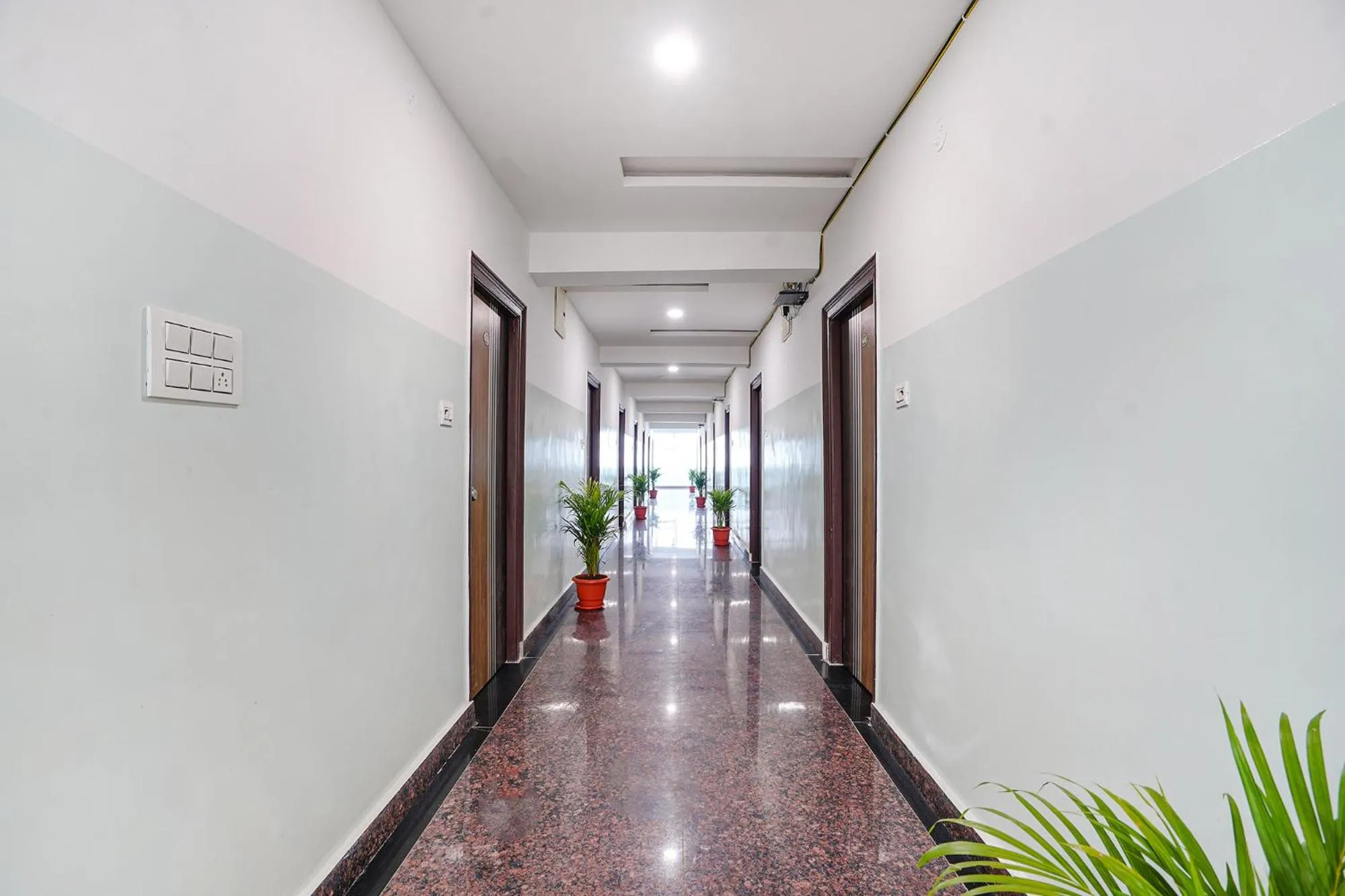 Lobby or reception in FabHotel Sri Karthikeya Grand - Nr Nexus Mall, Kukatpally