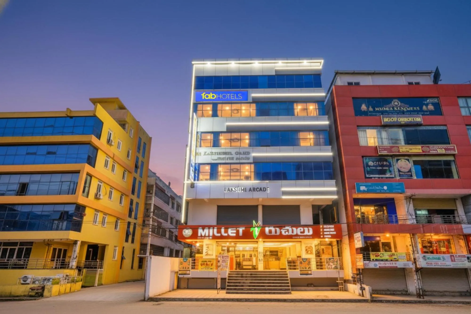 Property building in FabHotel Sri Karthikeya Grand - Nr Nexus Mall, Kukatpally