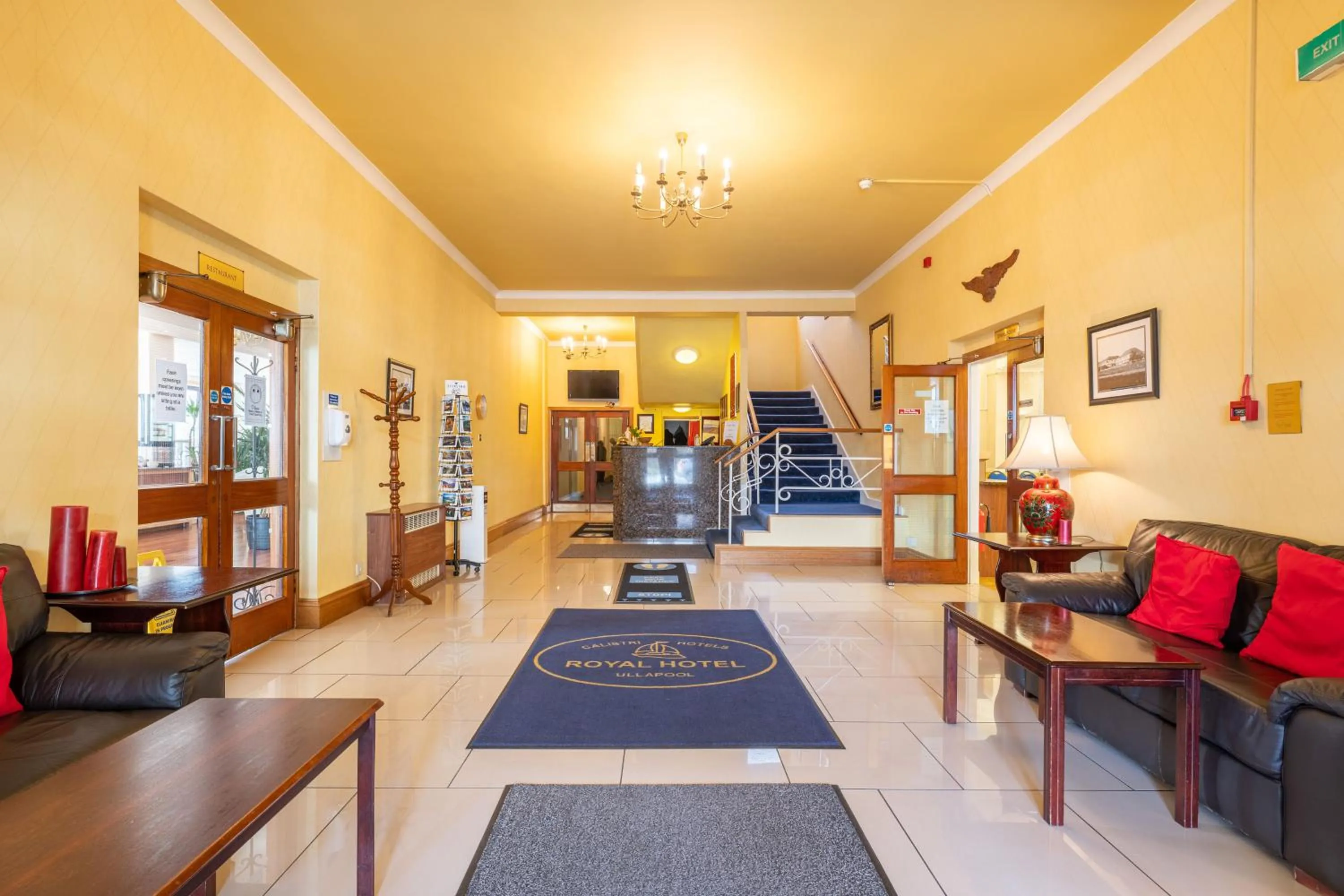 Lobby or reception in The Royal Hotel