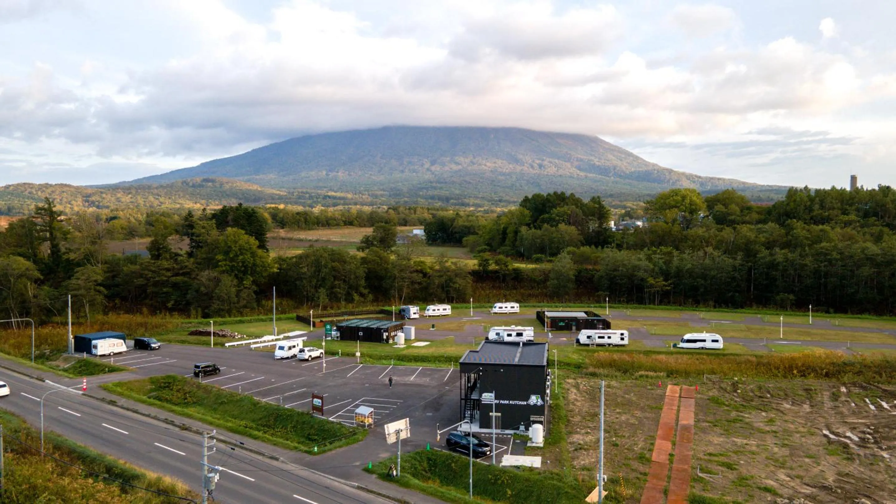 Natural landscape in Niseko Hirafu Ski Resort Condo