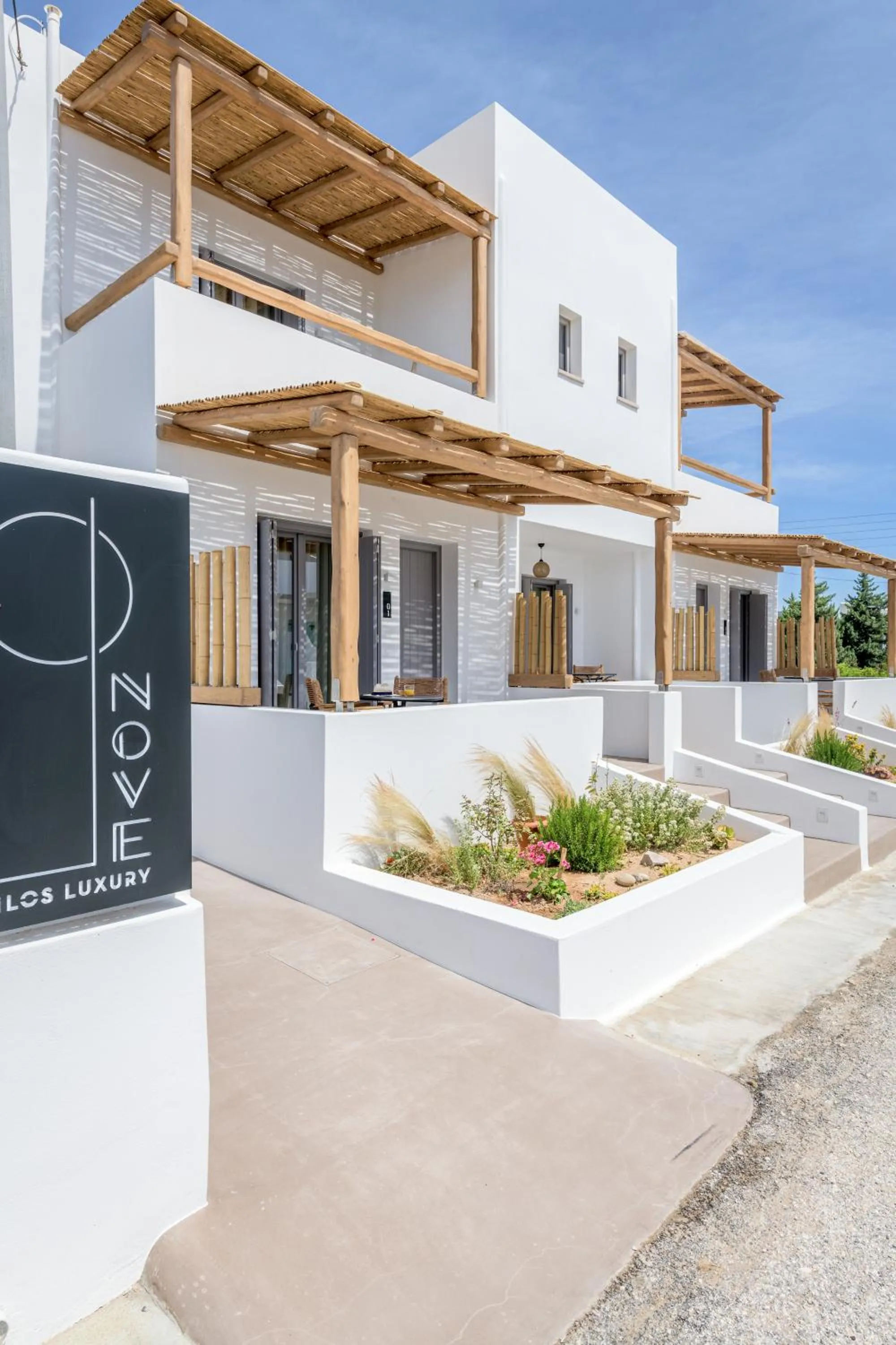 Property building in Nove Milos Luxury by Estia
