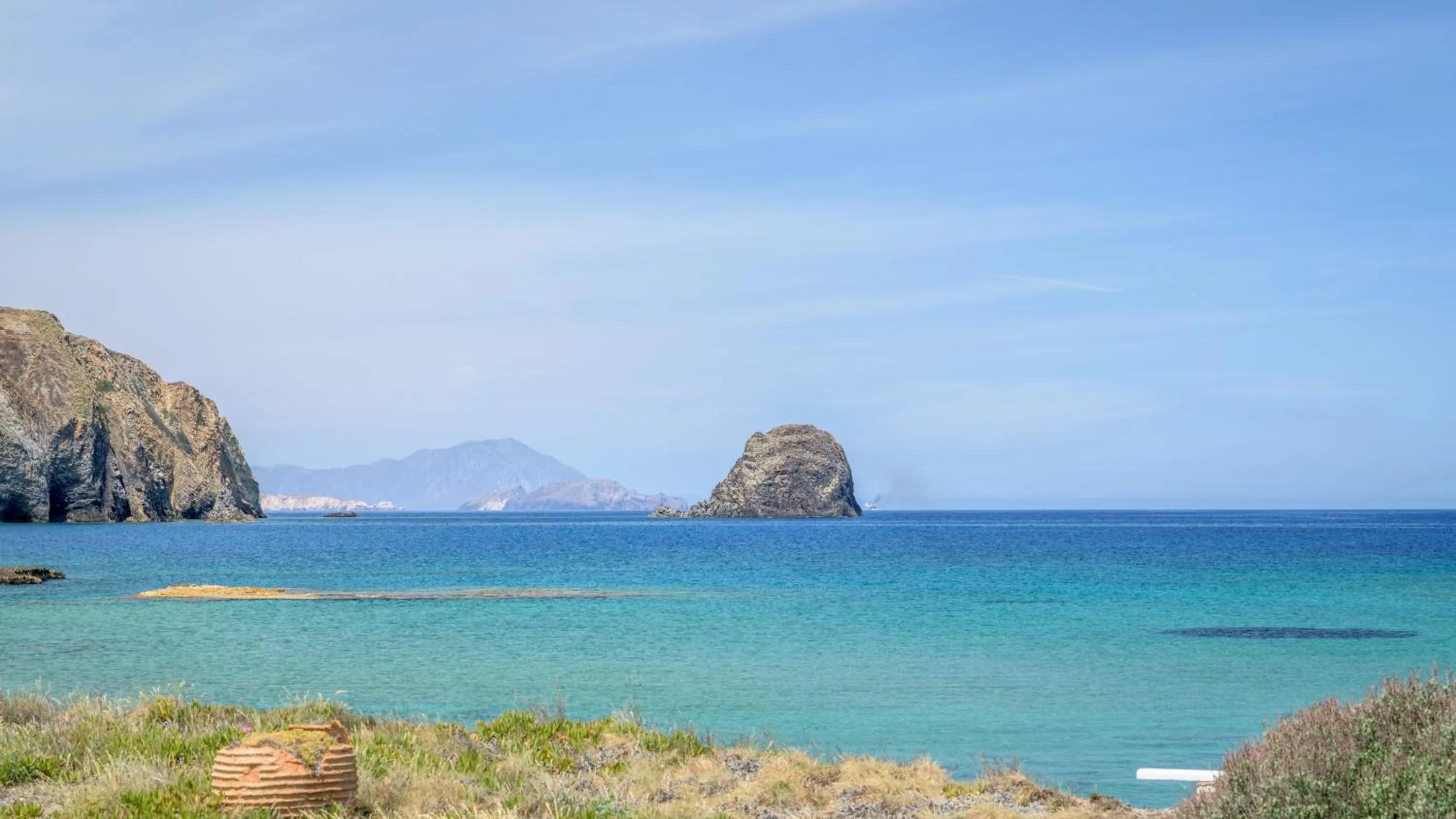 Natural landscape in Nove Milos Luxury by Estia