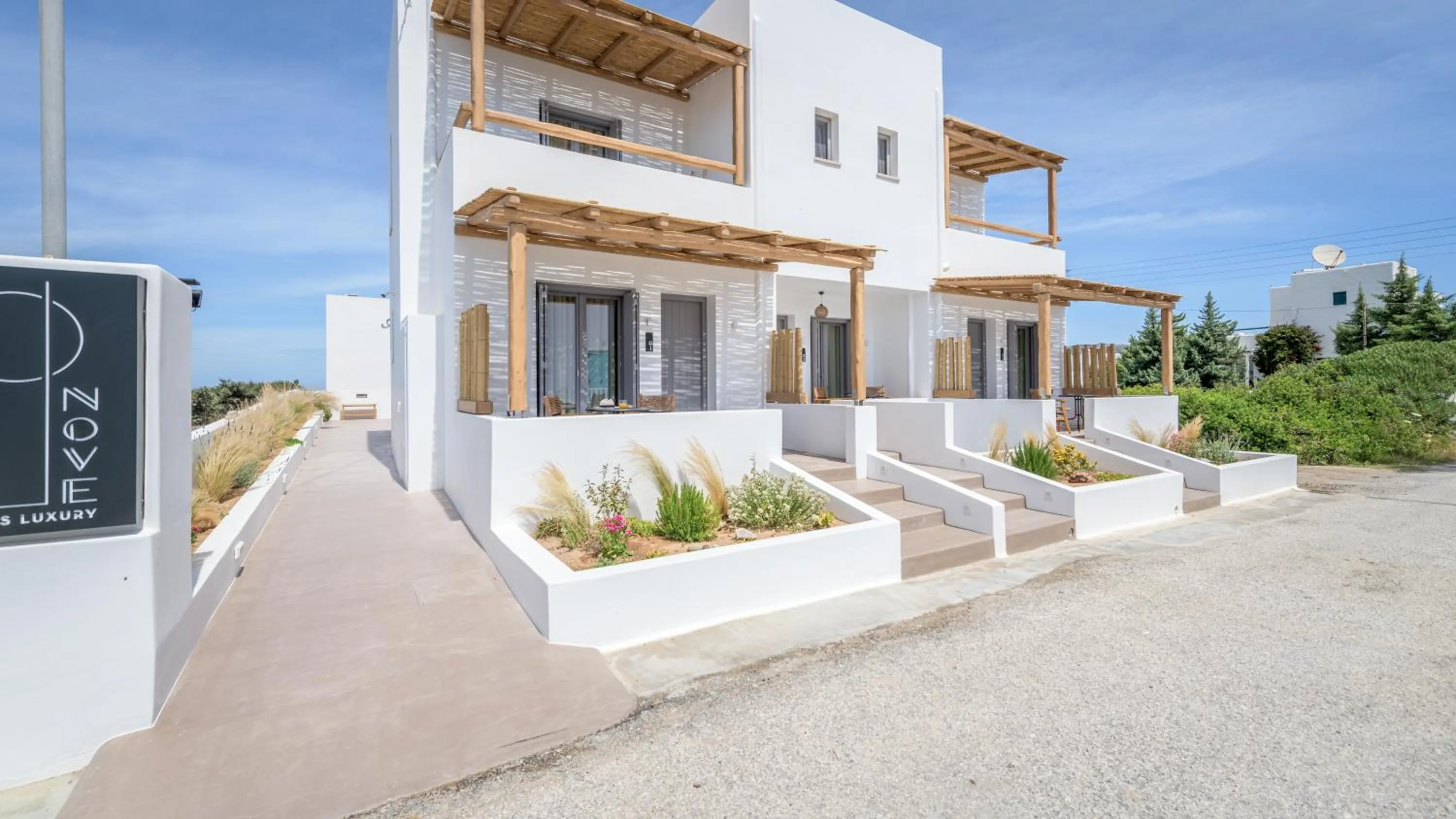 Property building in Nove Milos Luxury by Estia