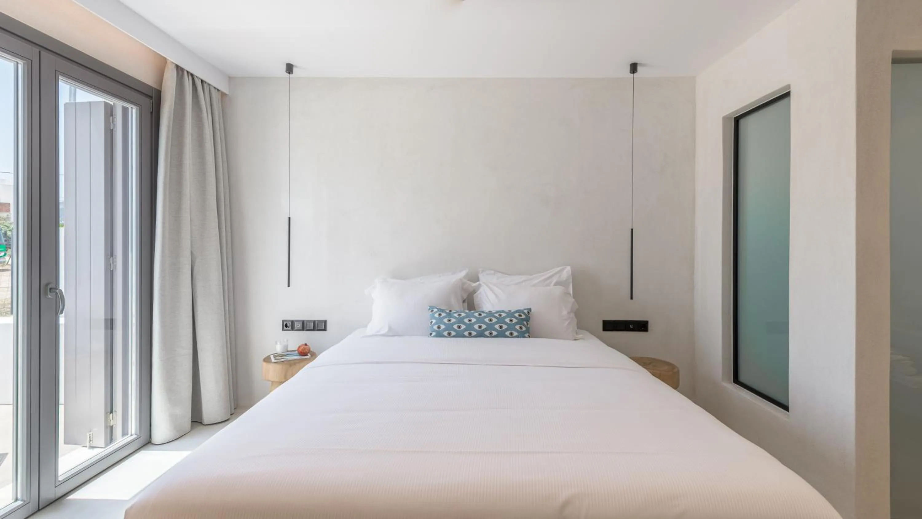 Bed in Nove Milos Luxury by Estia