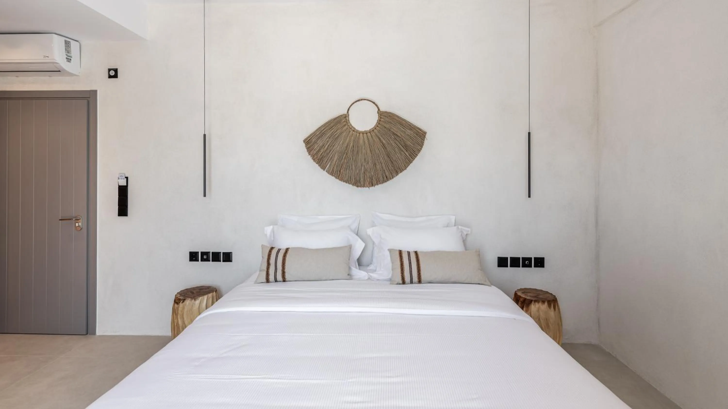 Bed in Nove Milos Luxury by Estia